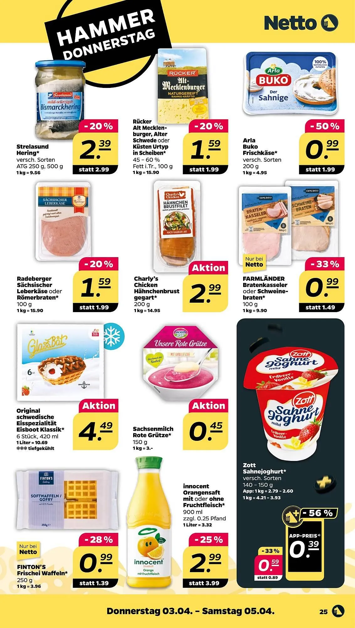 NETTO Prospekt von 31. März bis 5. April 2025 - Prospekt seite 25