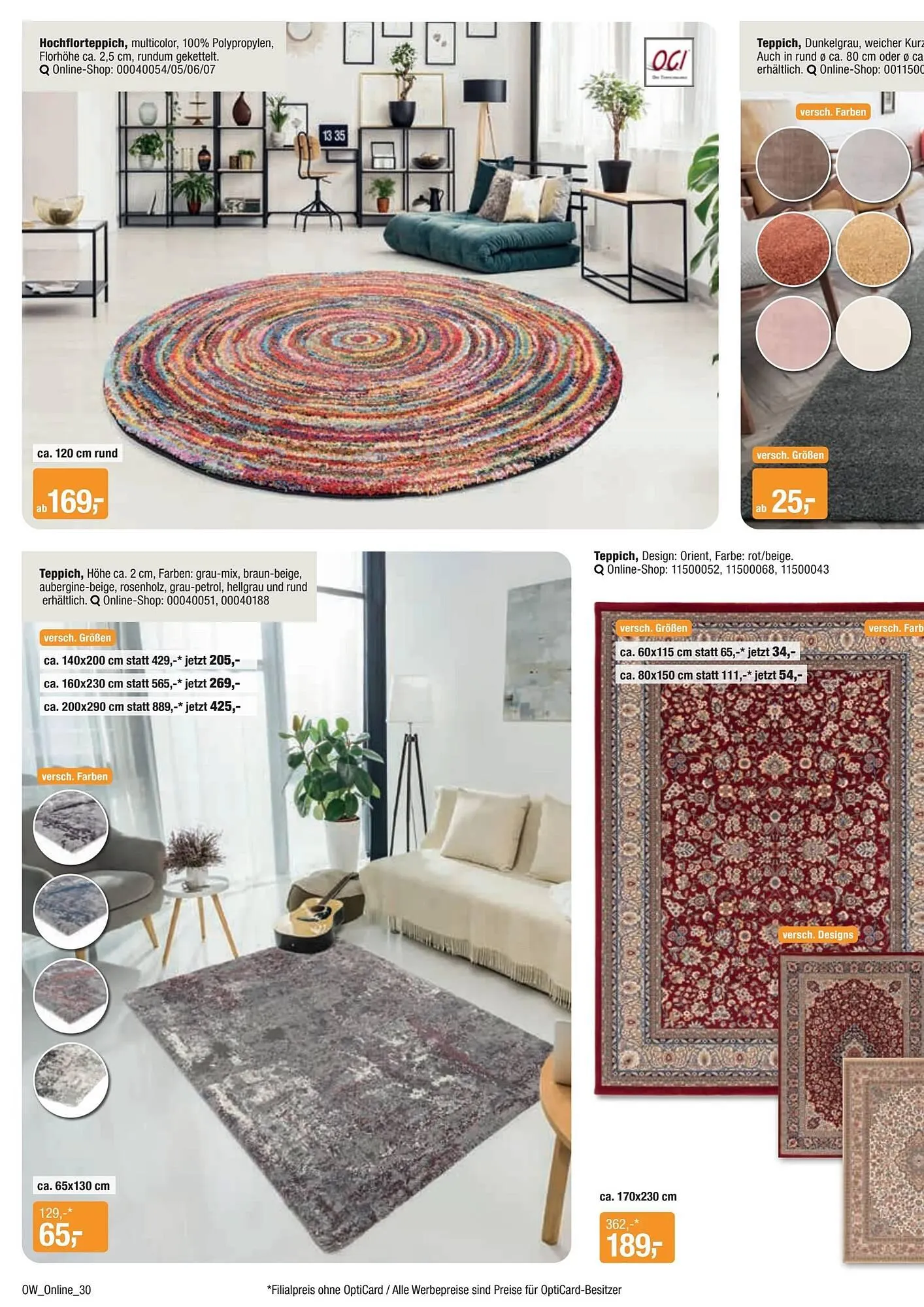 Opti Wohnwelt Prospekt von 9. Dezember bis 19. Dezember 2026 - Prospekt seite 30