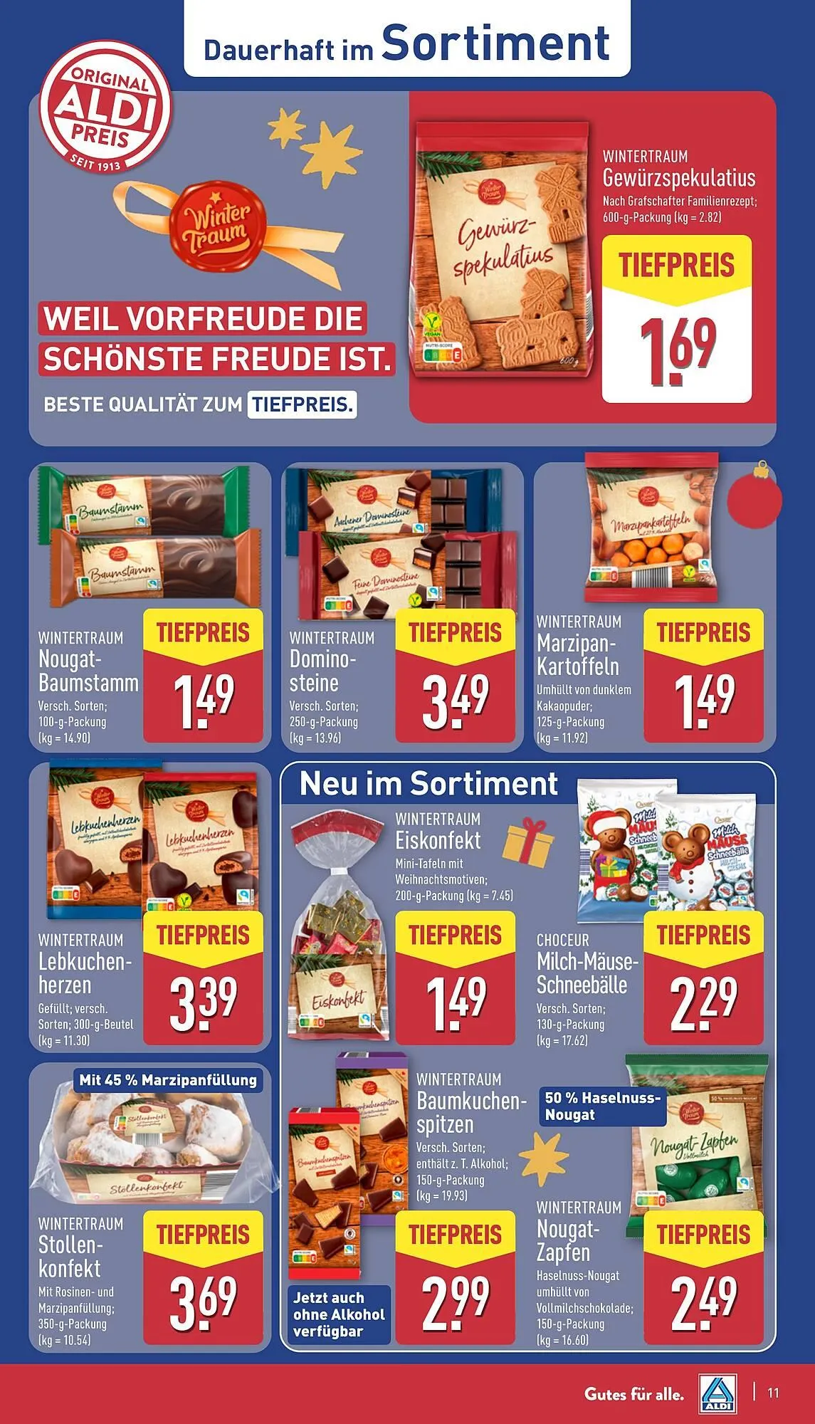 Aldi Nord Prospekt von 1. September bis 6. September 2025 - Prospekt seite 11