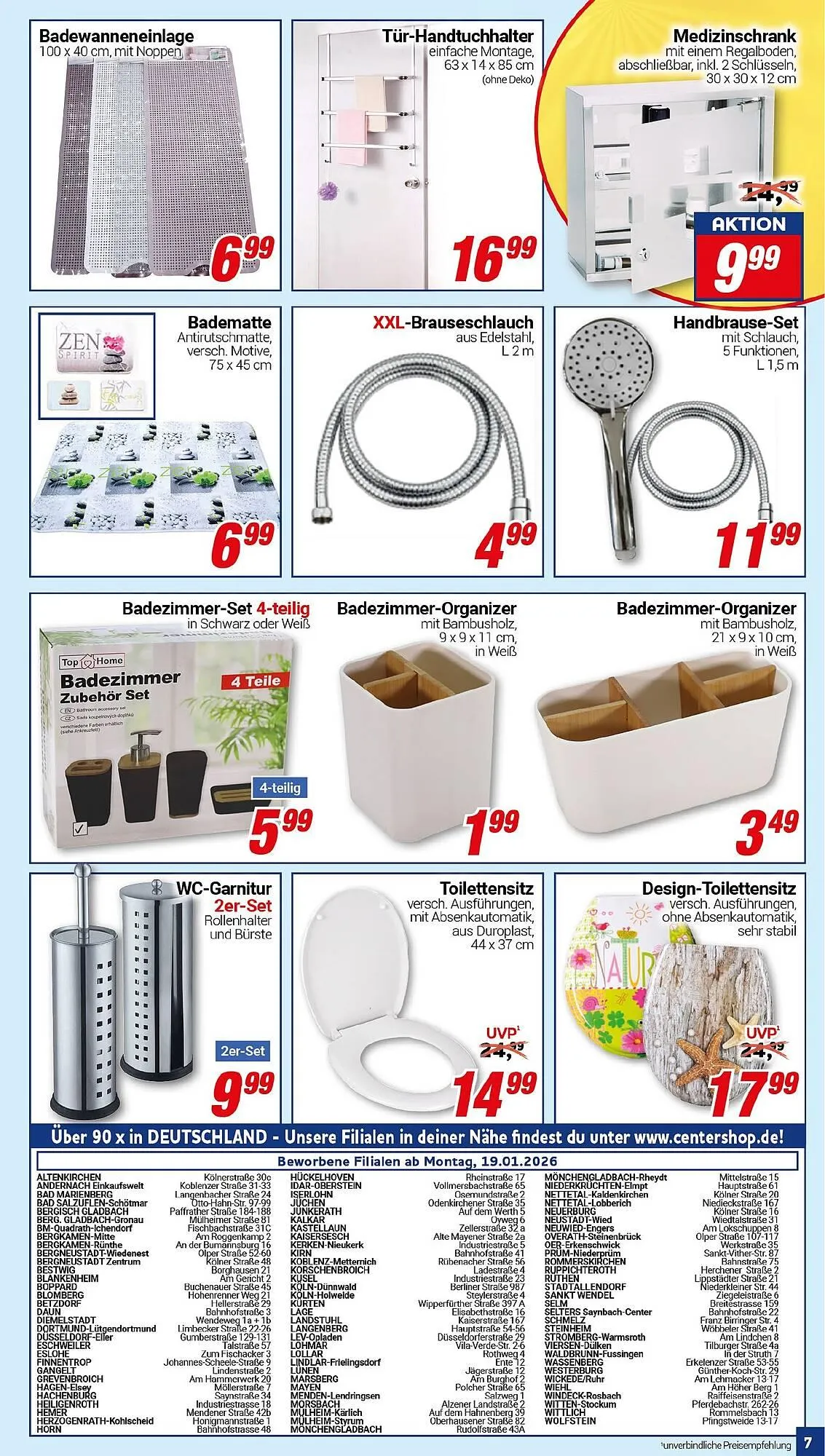 CENTERSHOP Prospekt von 19. Januar bis 24. Januar 2026 - Prospekt seite 7