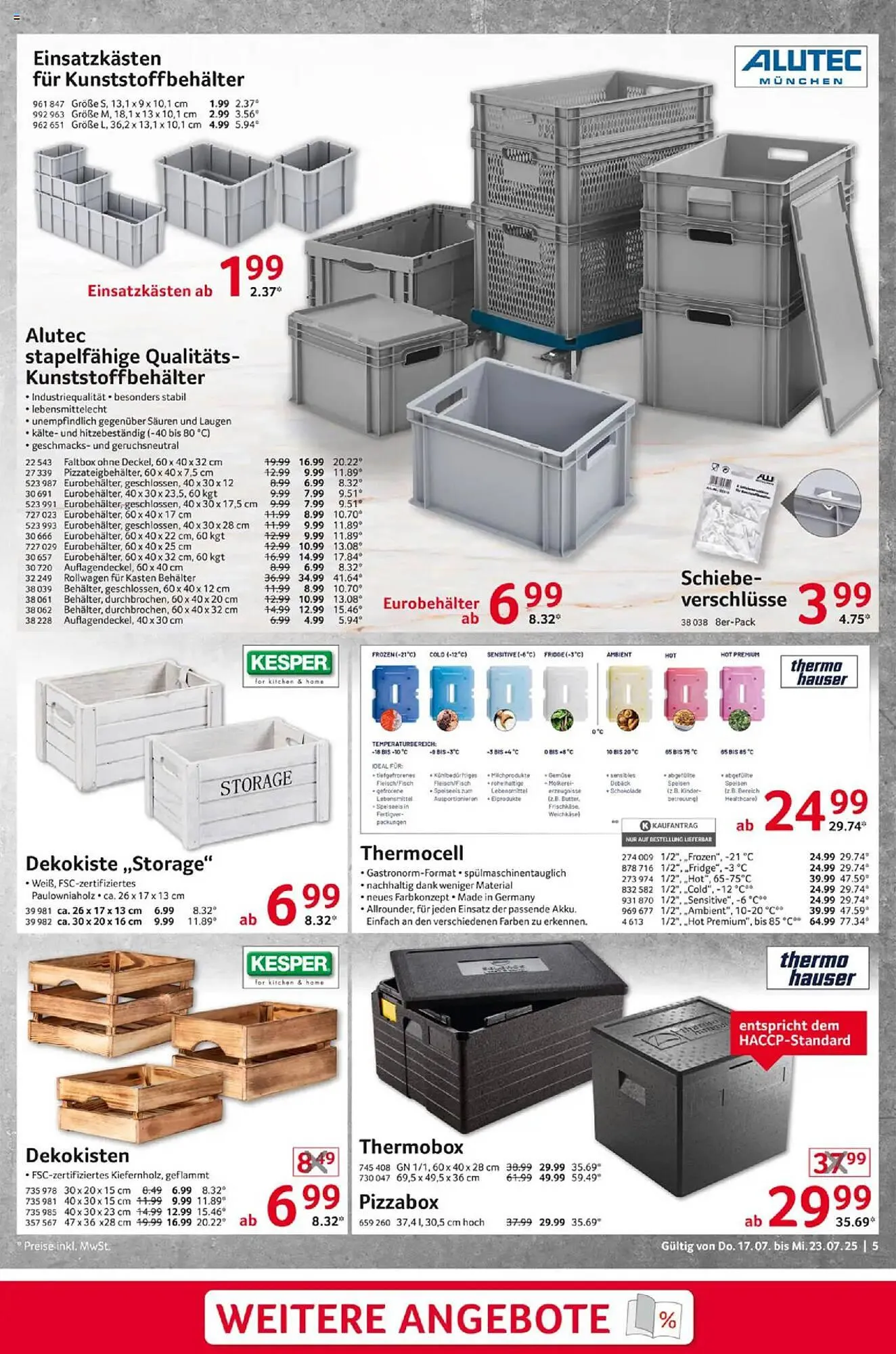 Selgros Prospekt von 17. Juli bis 23. Juli 2025 - Prospekt seite 5