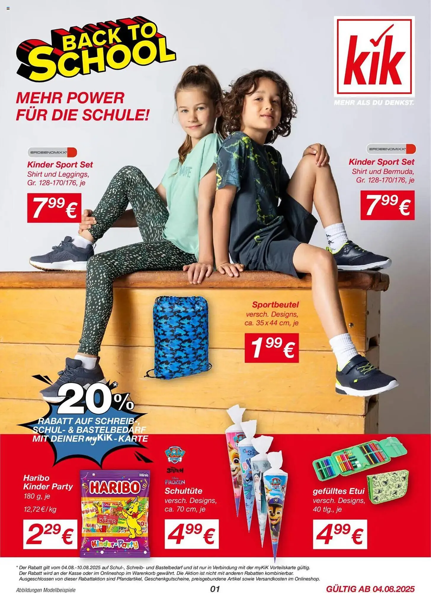 KiK Prospekt von 4. August bis 10. August 2025 - Prospekt seite 1