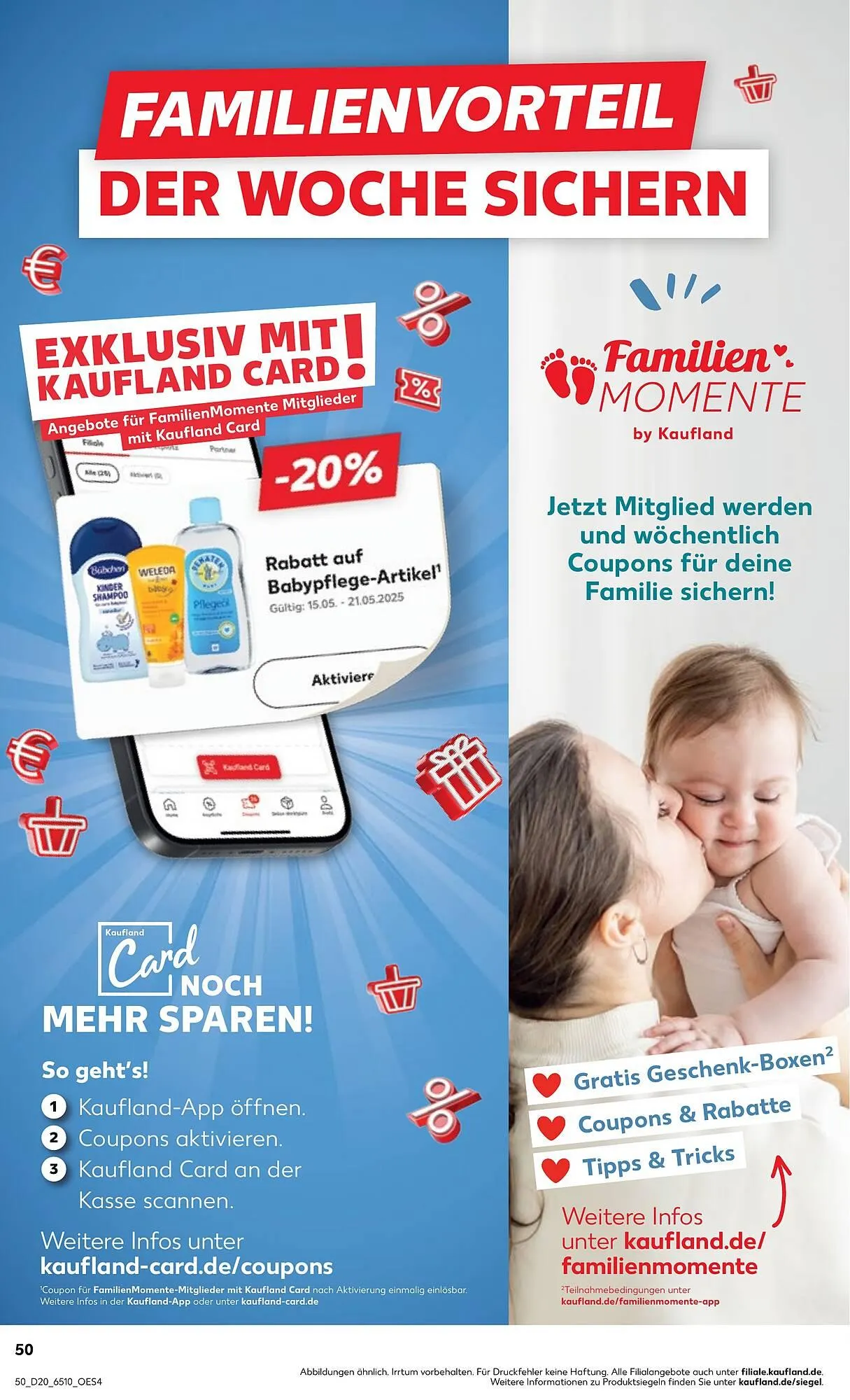 Kaufland Prospekt von 15. Mai bis 21. Mai 2025 - Prospekt seite 50