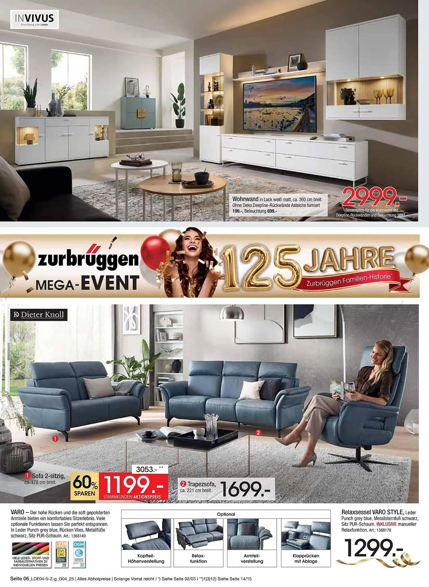 Zurbrüggen Prospekt von 12. April bis 26. April 2025 - Prospekt seite 6