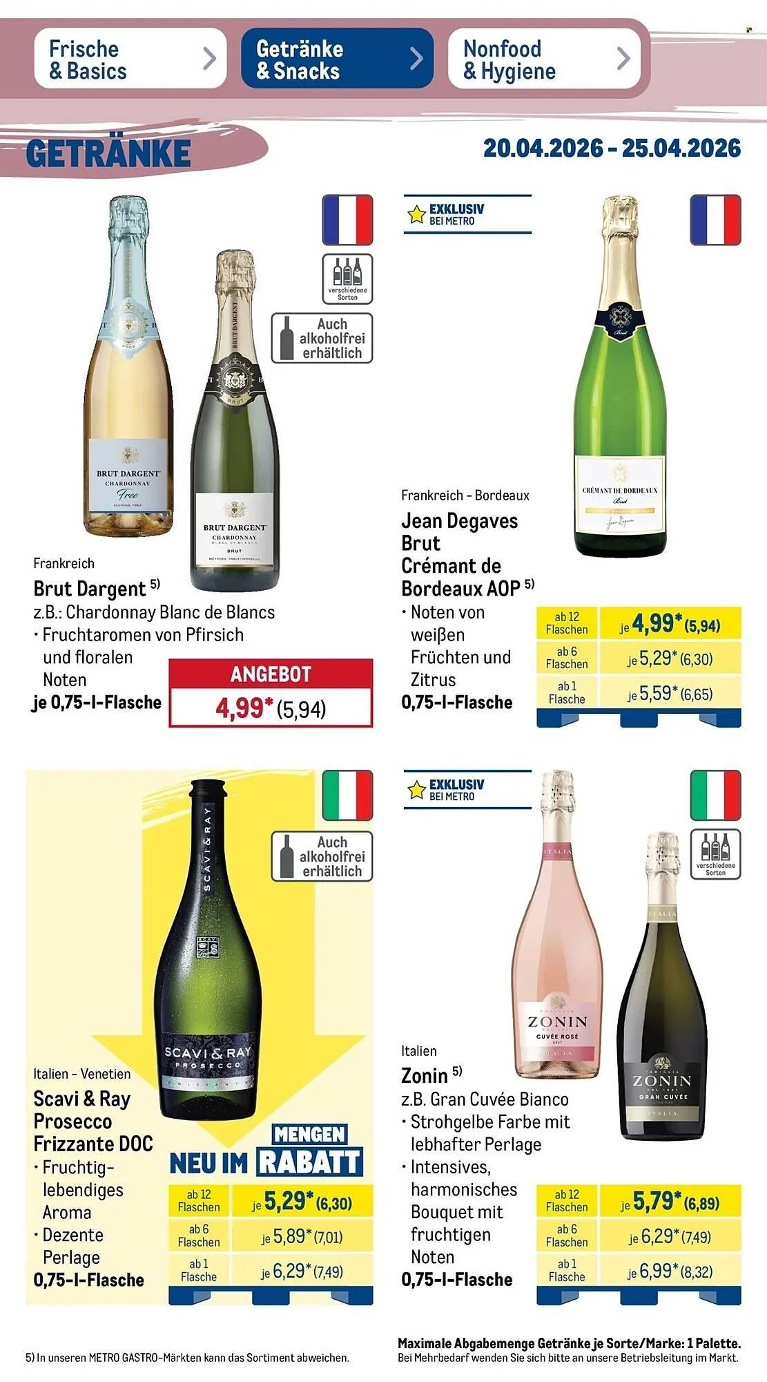 METRO Prospekt von 20. April bis 25. April 2026 - Prospekt seite 35