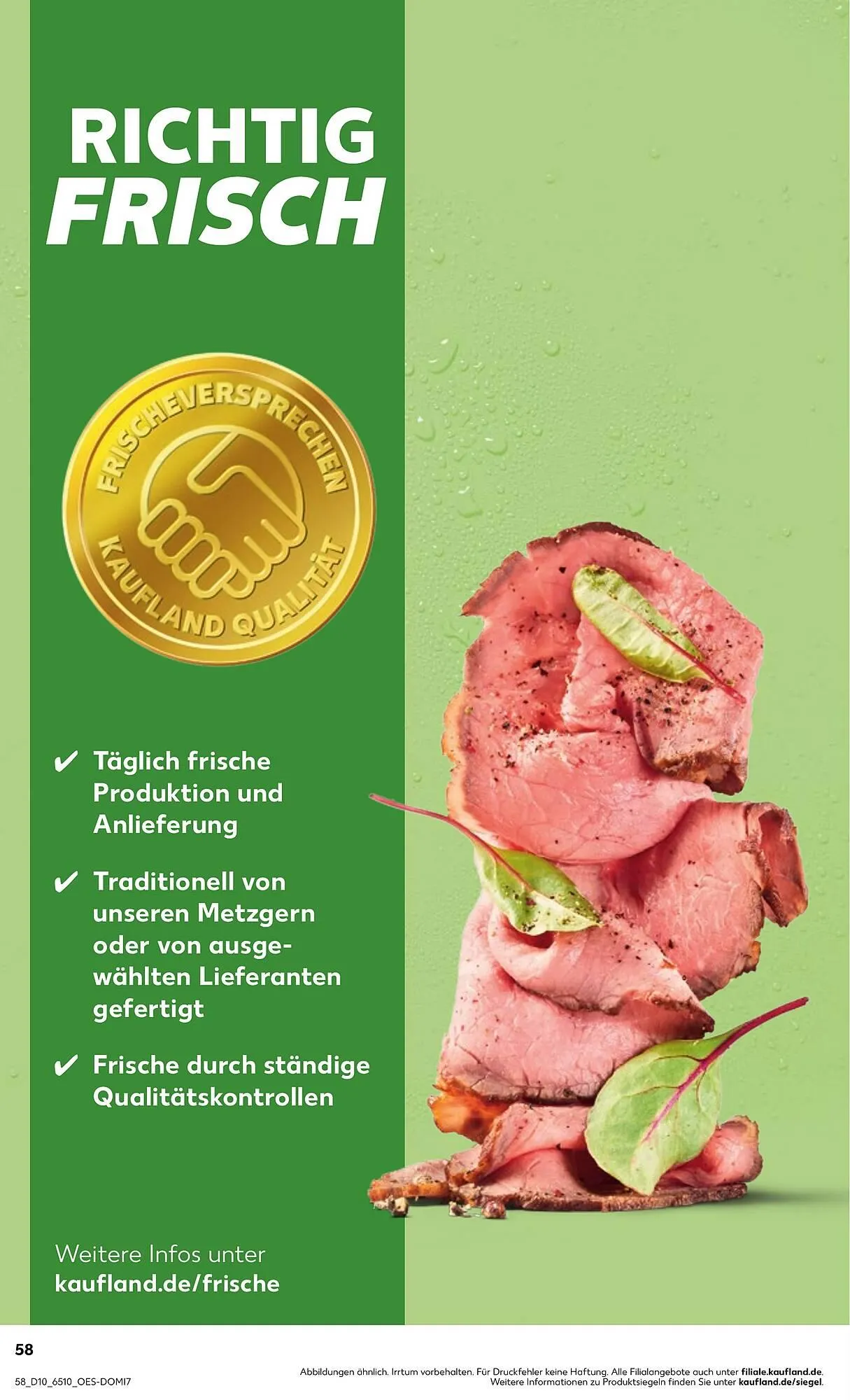 Kaufland Prospekt von 4. März bis 10. März 2026 - Prospekt seite 58