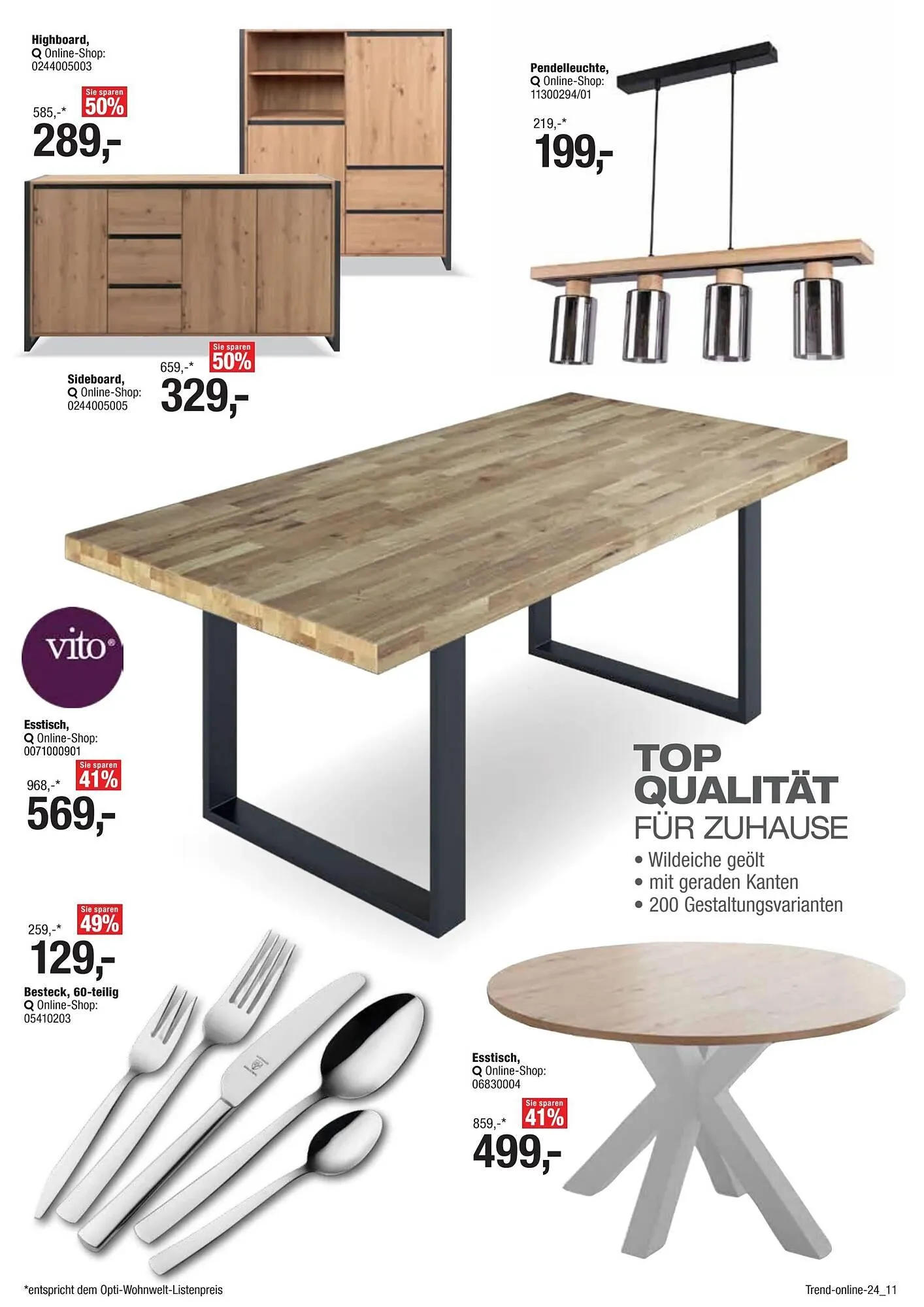 Opti Wohnwelt Prospekt von 12. Mai bis 1. August 2025 - Prospekt seite 11