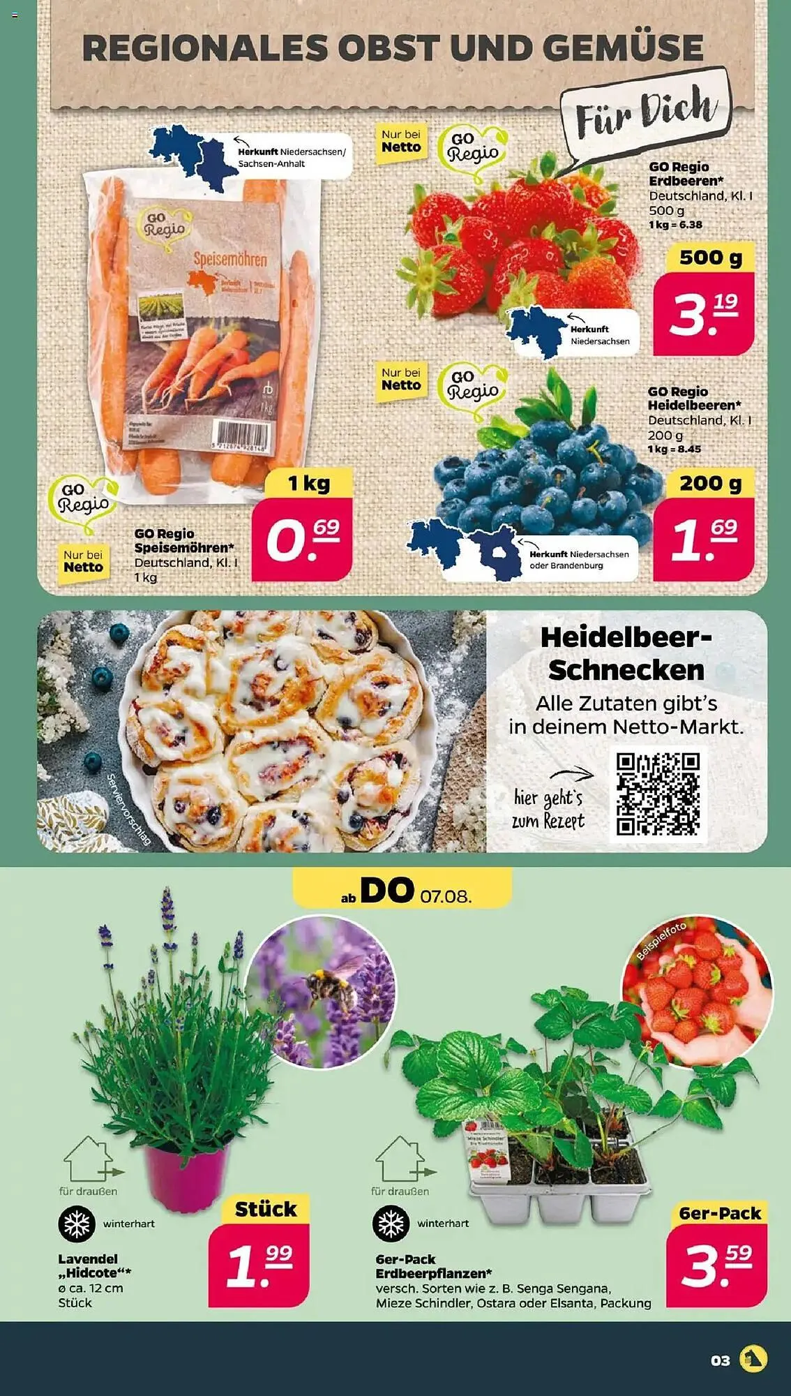 NETTO Prospekt von 4. August bis 9. August 2025 - Prospekt seite 3