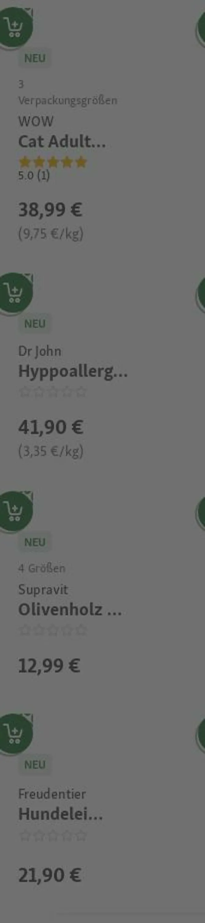 Fressnapf Aktueller Prospekt von 31. März bis 9. April 2025 - Prospekt seite 22