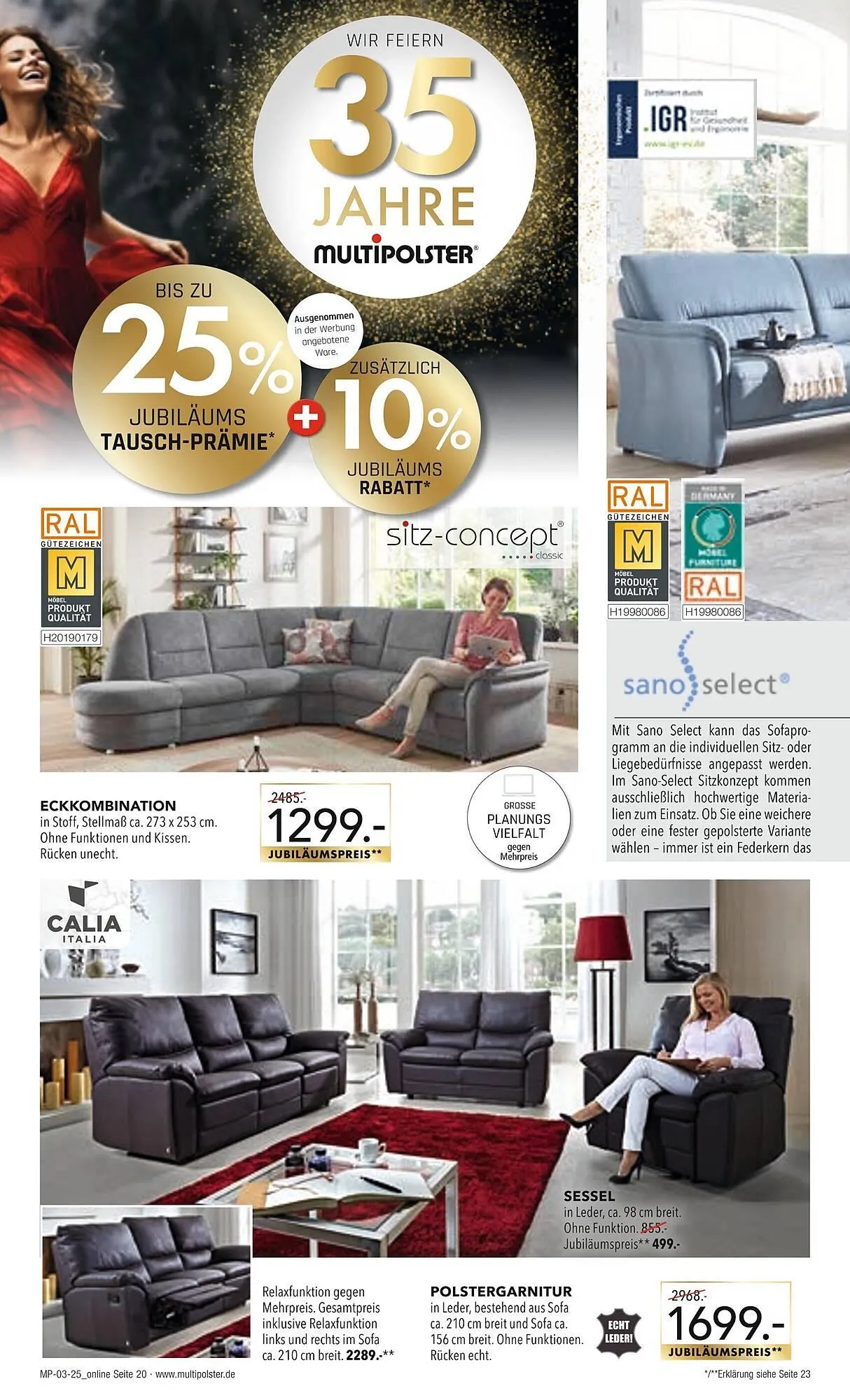 Multipolster Prospekt von 15. Januar bis 31. Januar 2025 - Prospekt seite 20