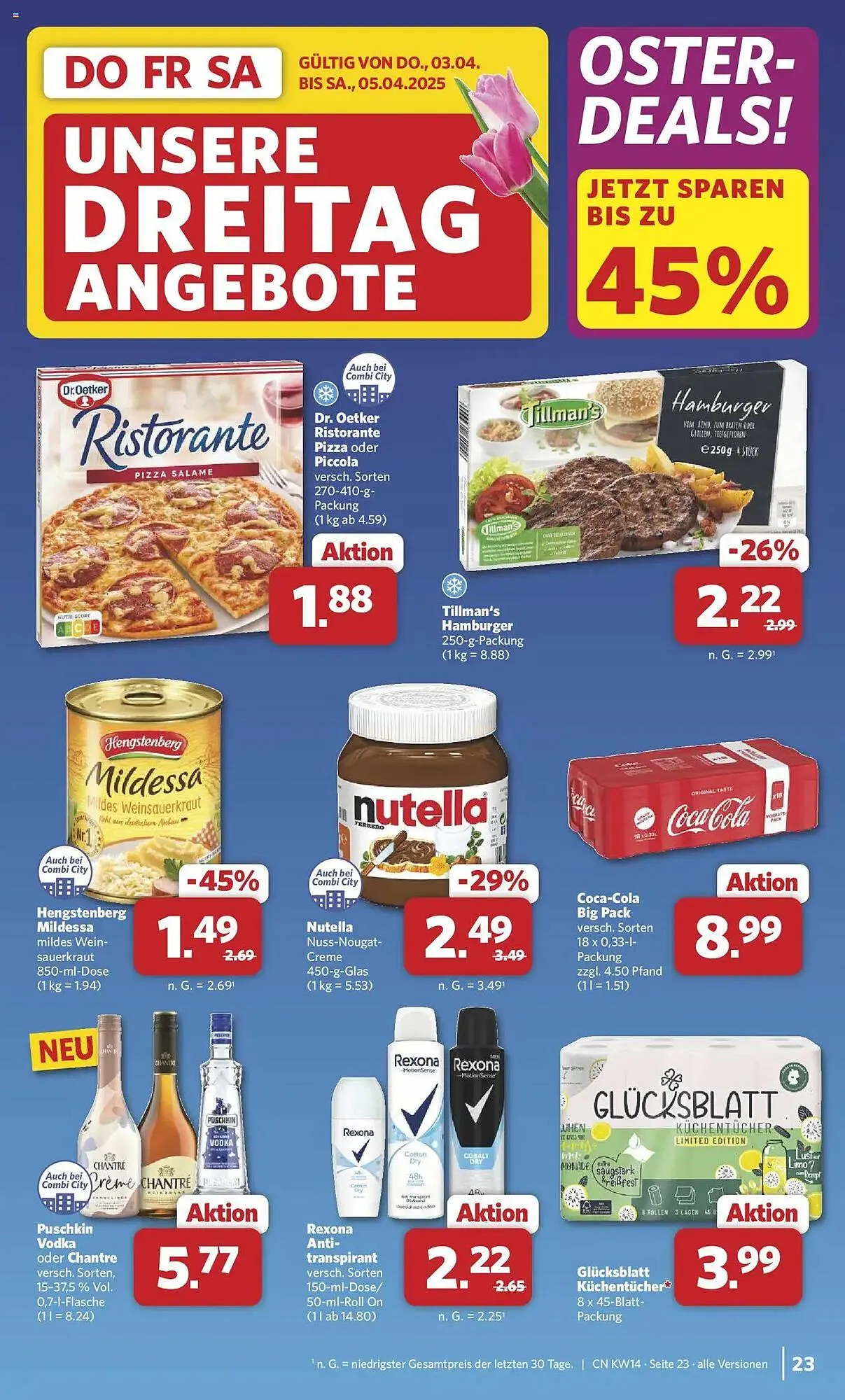 Combi Prospekt von 31. März bis 5. April 2025 - Prospekt seite 28