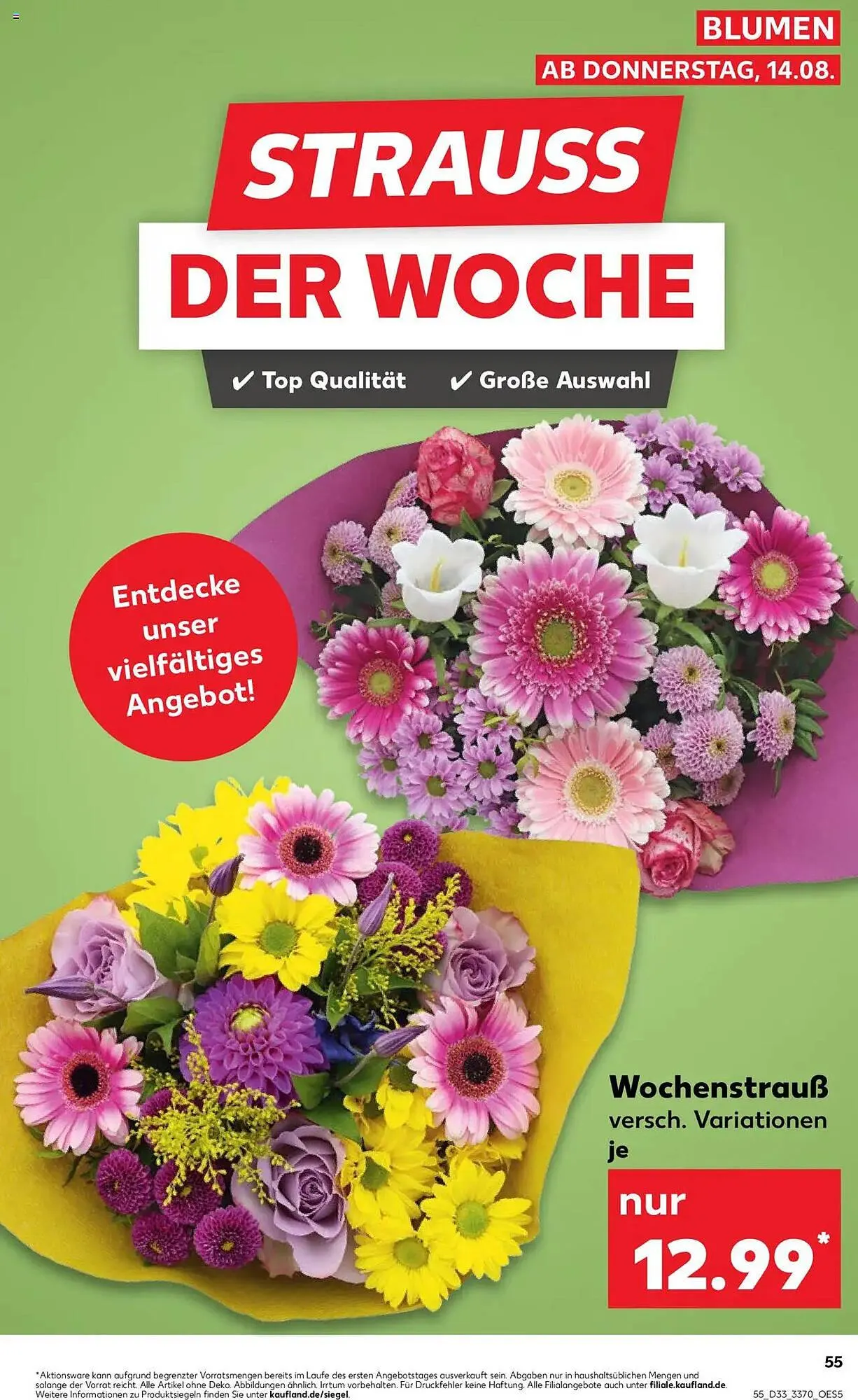 Kaufland Prospekt von 14. August bis 20. August 2025 - Prospekt seite 55