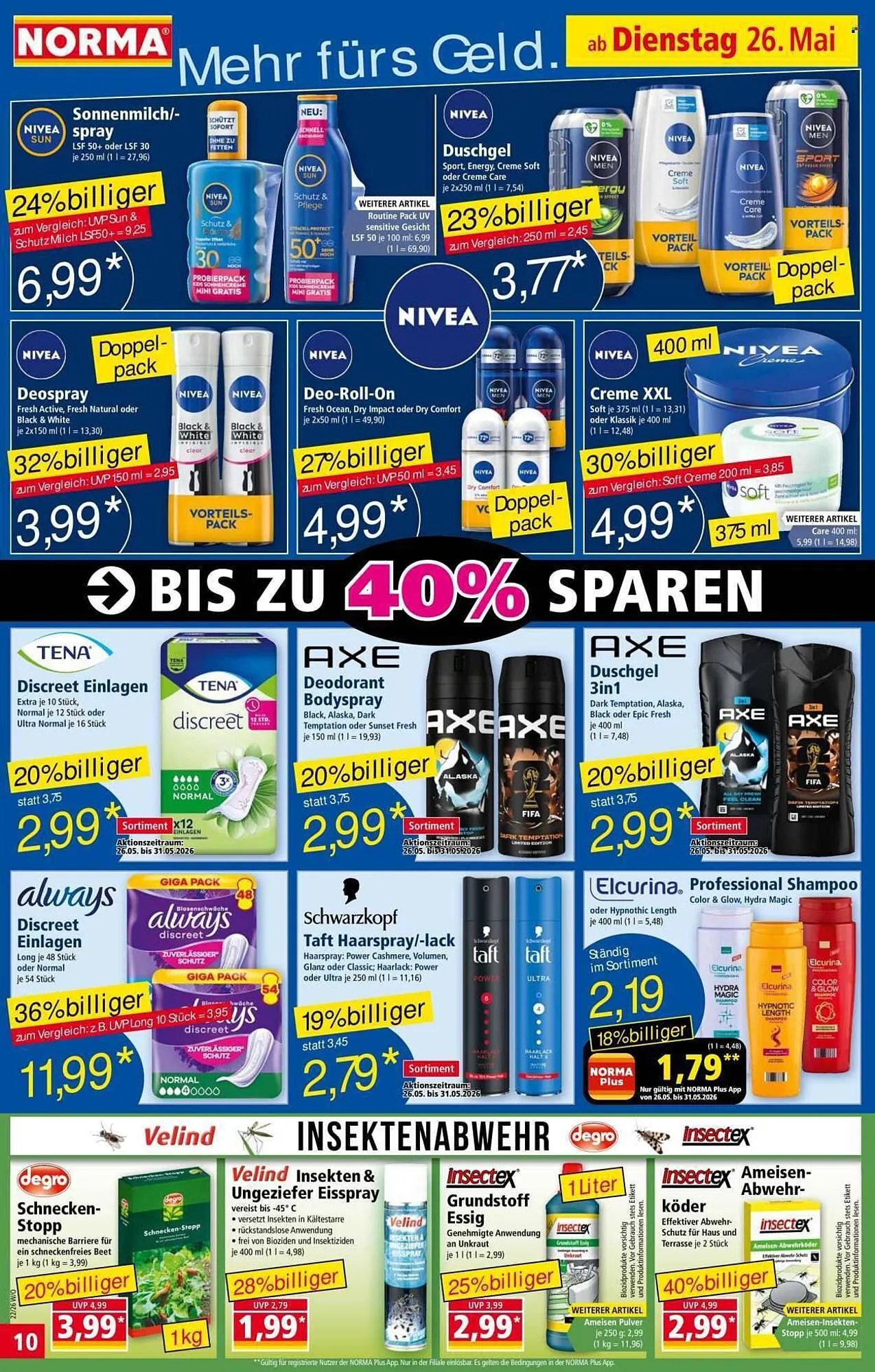 Norma Prospekt von 26. Mai bis 31. Mai 2026 - Prospekt seite 10