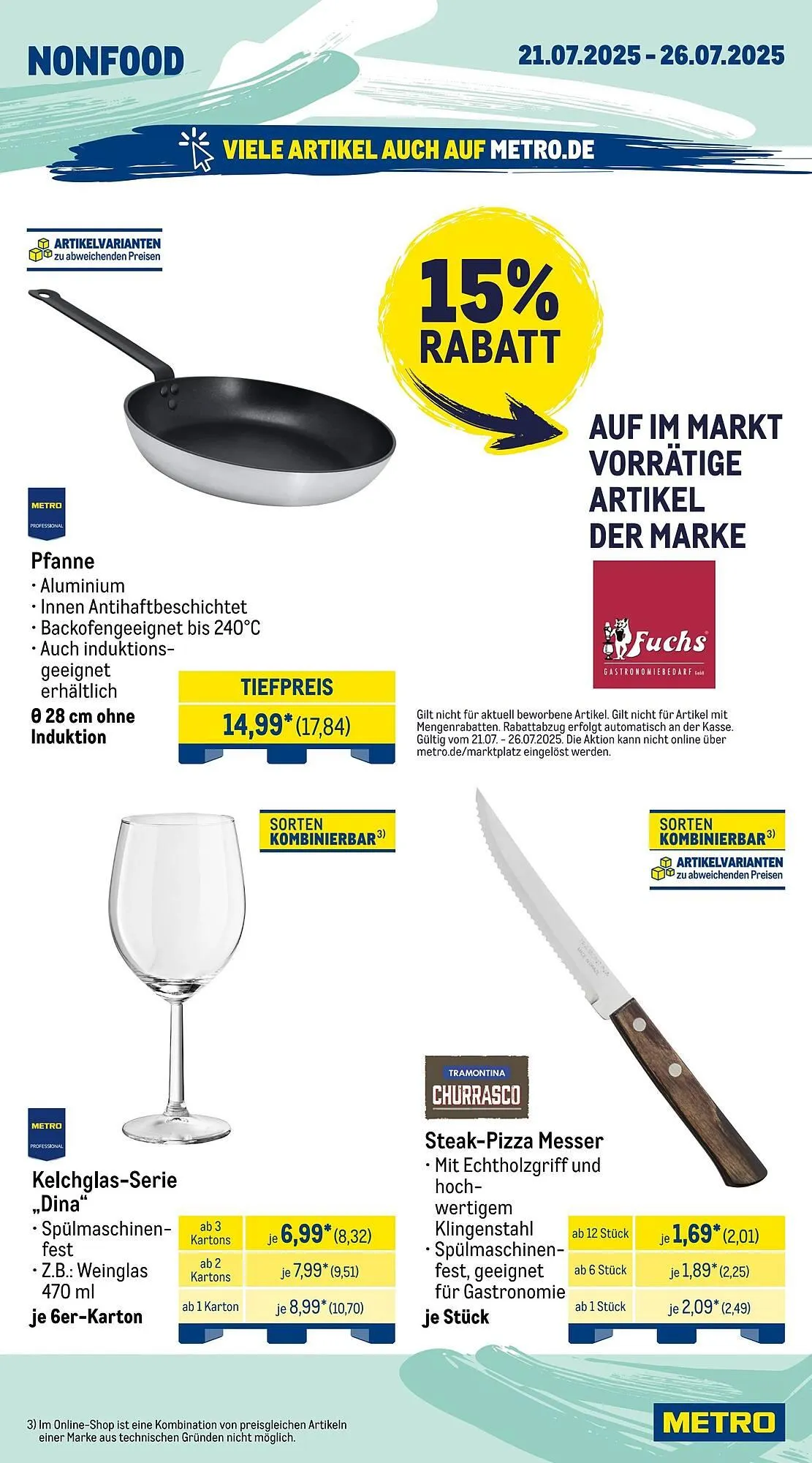METRO Prospekt von 21. Juli bis 27. Juli 2025 - Prospekt seite 19