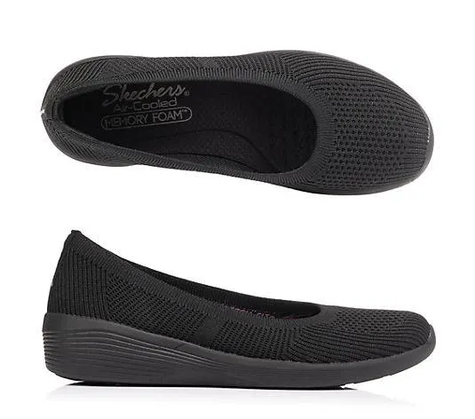 SKECHERS Damen-Ballerina Arya-Fancy You Strick Memory Foam