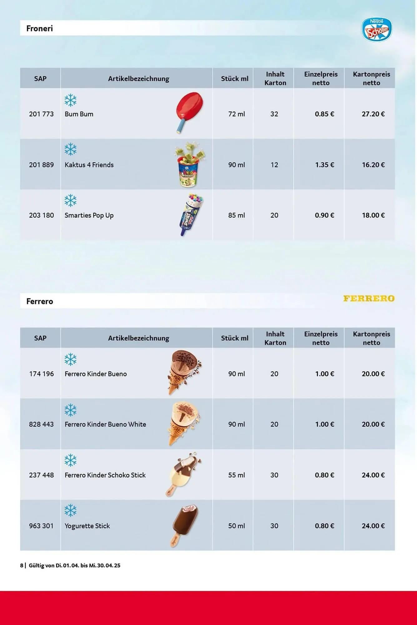 Selgros Prospekt von 1. April bis 30. April 2025 - Prospekt seite 8