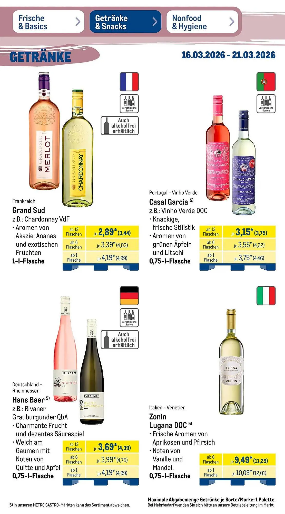 METRO Prospekt von 15. März bis 21. März 2026 - Prospekt seite 40