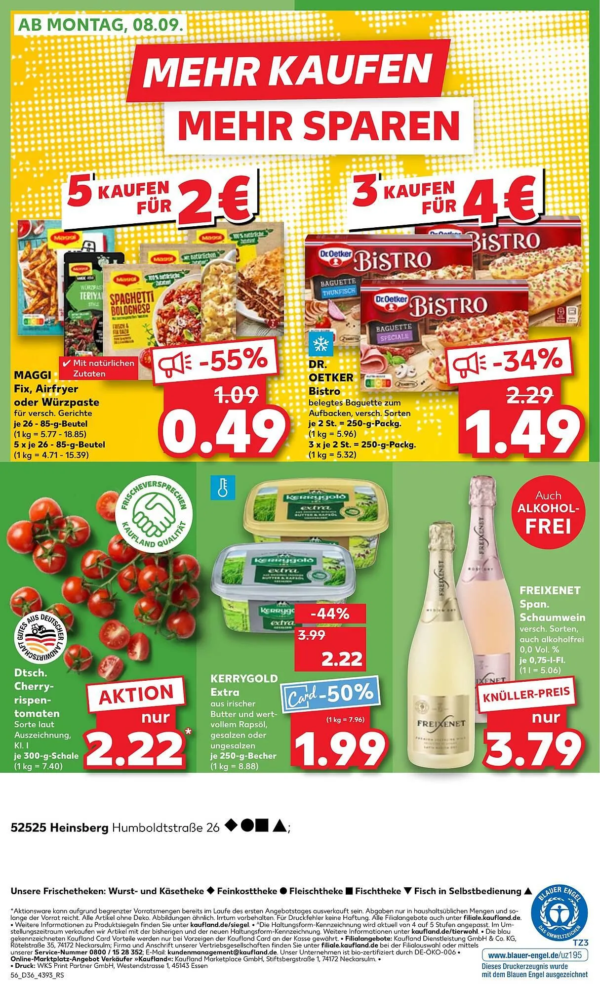 Kaufland Prospekt von 4. September bis 10. September 2025 - Prospekt seite 56