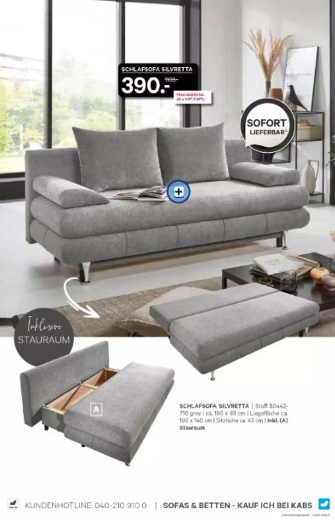 Kabs Polsterwelt Prospekt von 29. Dezember bis 30. Januar 2026 - Prospekt seite 38