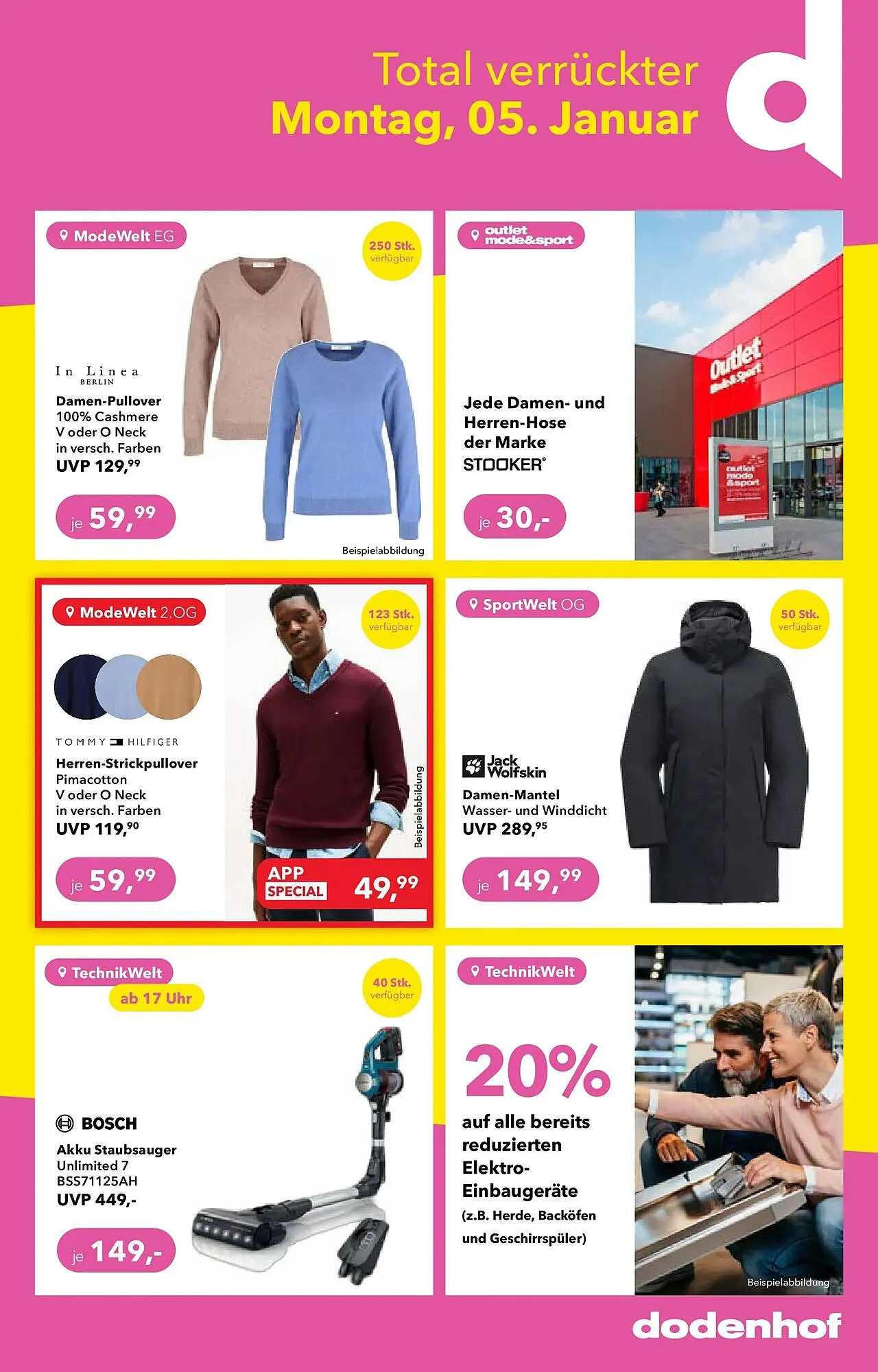 Dodenhof Prospekt von 4. Januar bis 10. Januar 2026 - Prospekt seite 5