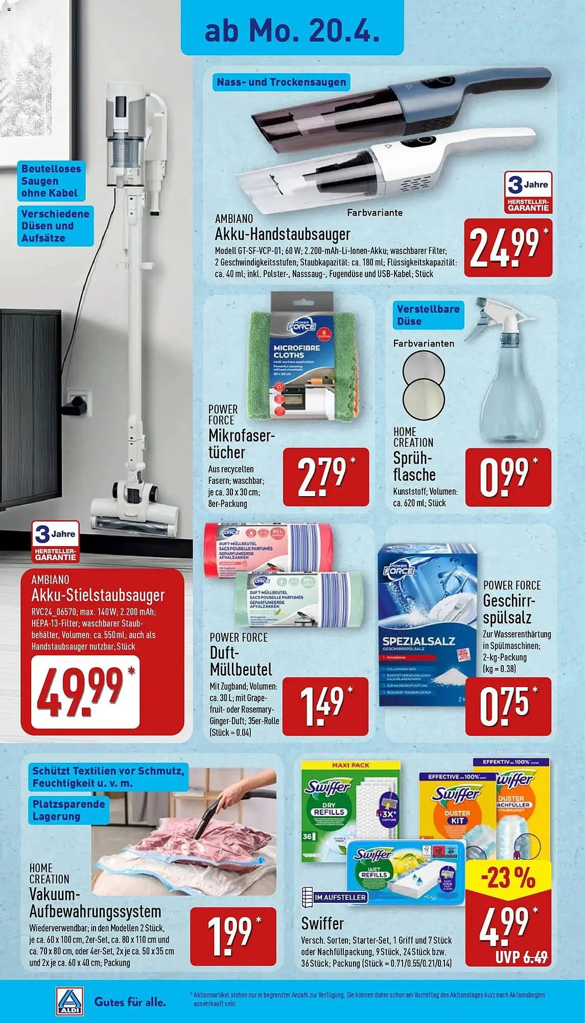 Aldi Nord Prospekt von 20. April bis 25. April 2026 - Prospekt seite 7