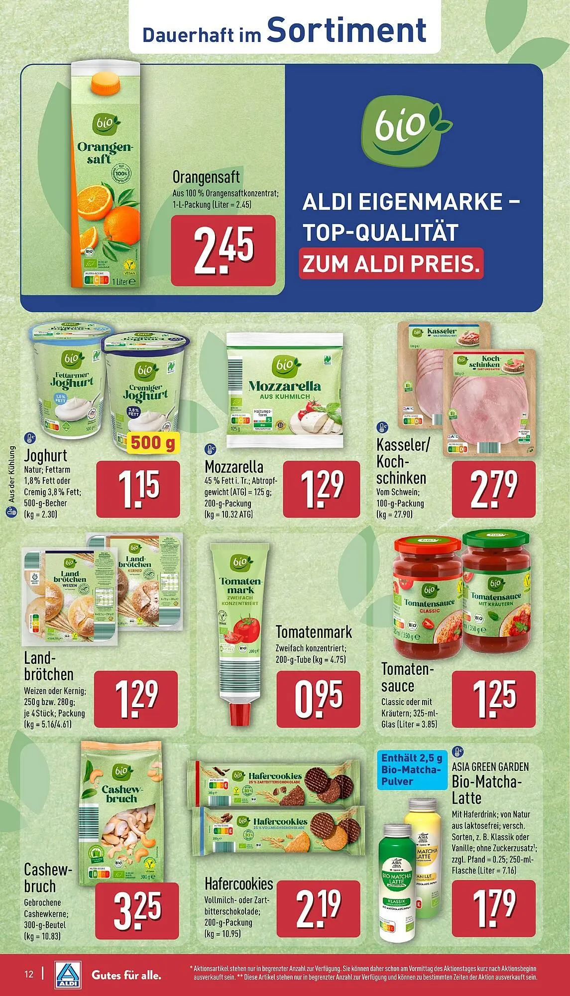 Aldi Nord Prospekt von 27. April bis 2. Mai 2026 - Prospekt seite 12