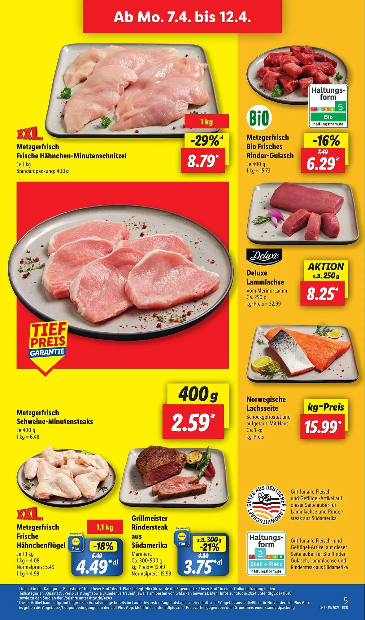 Lidl Prospekt von 7. April bis 12. April 2025 - Prospekt seite 7