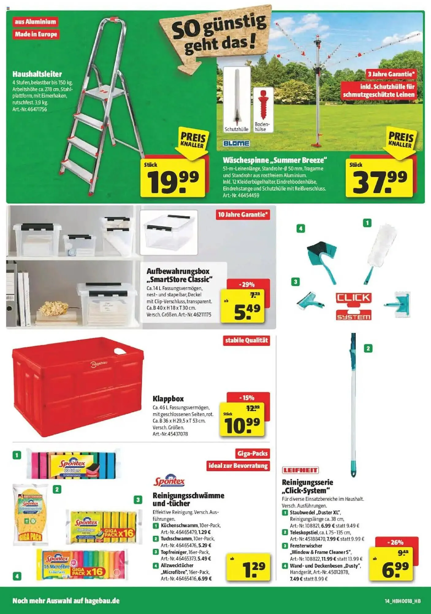 Hagebau Prospekt von 26. April bis 3. Mai 2025 - Prospekt seite 14