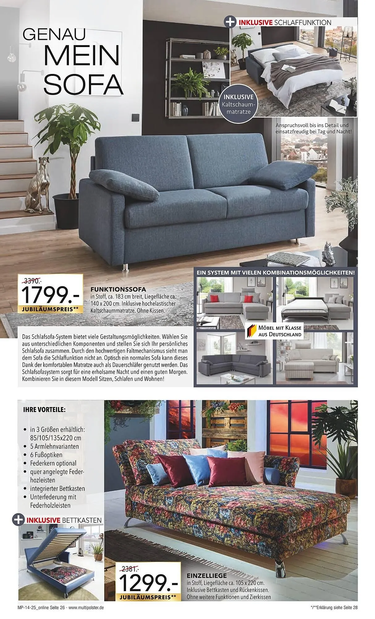 Multipolster Prospekt von 1. April bis 30. April 2025 - Prospekt seite 26