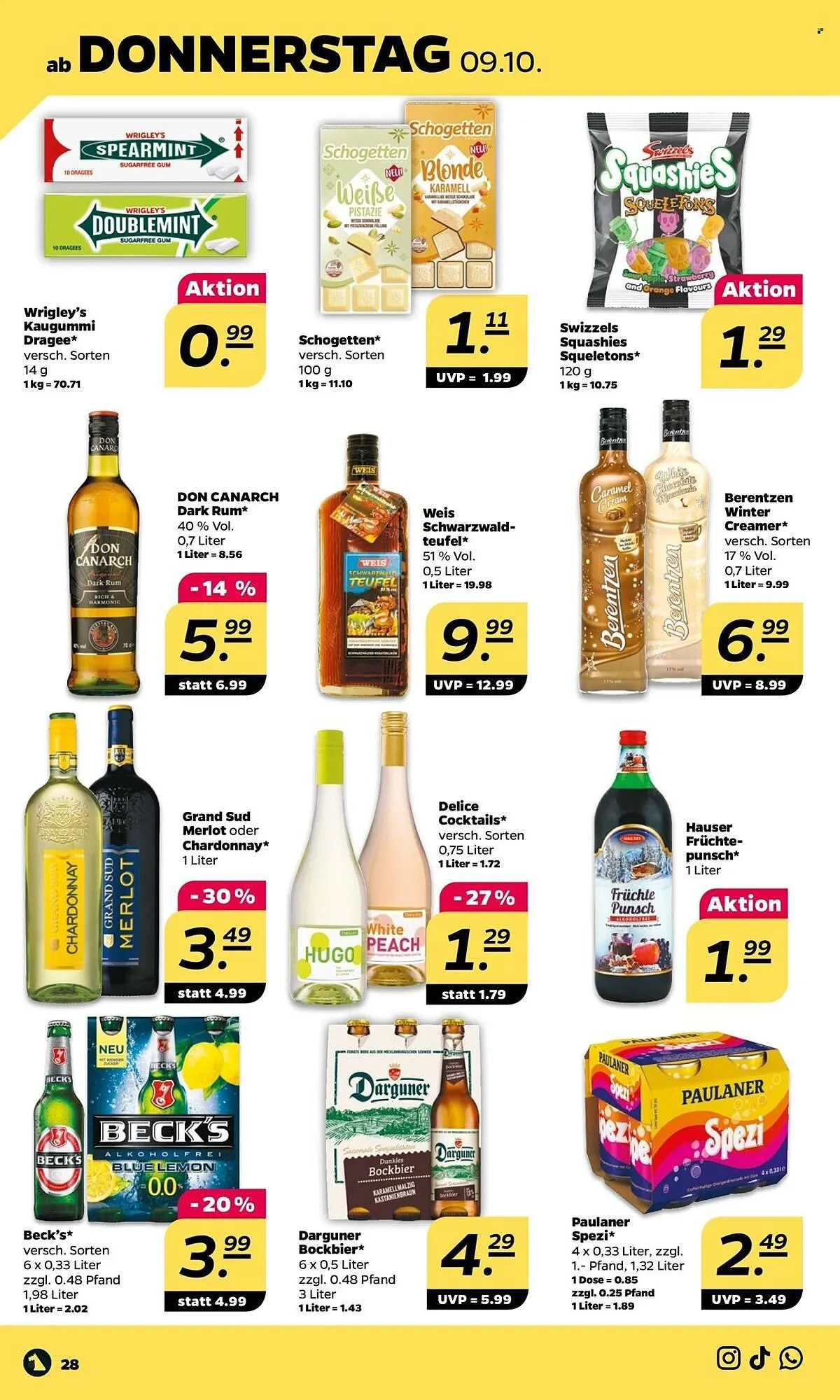 NETTO Prospekt von 6. Oktober bis 11. Oktober 2025 - Prospekt seite 28