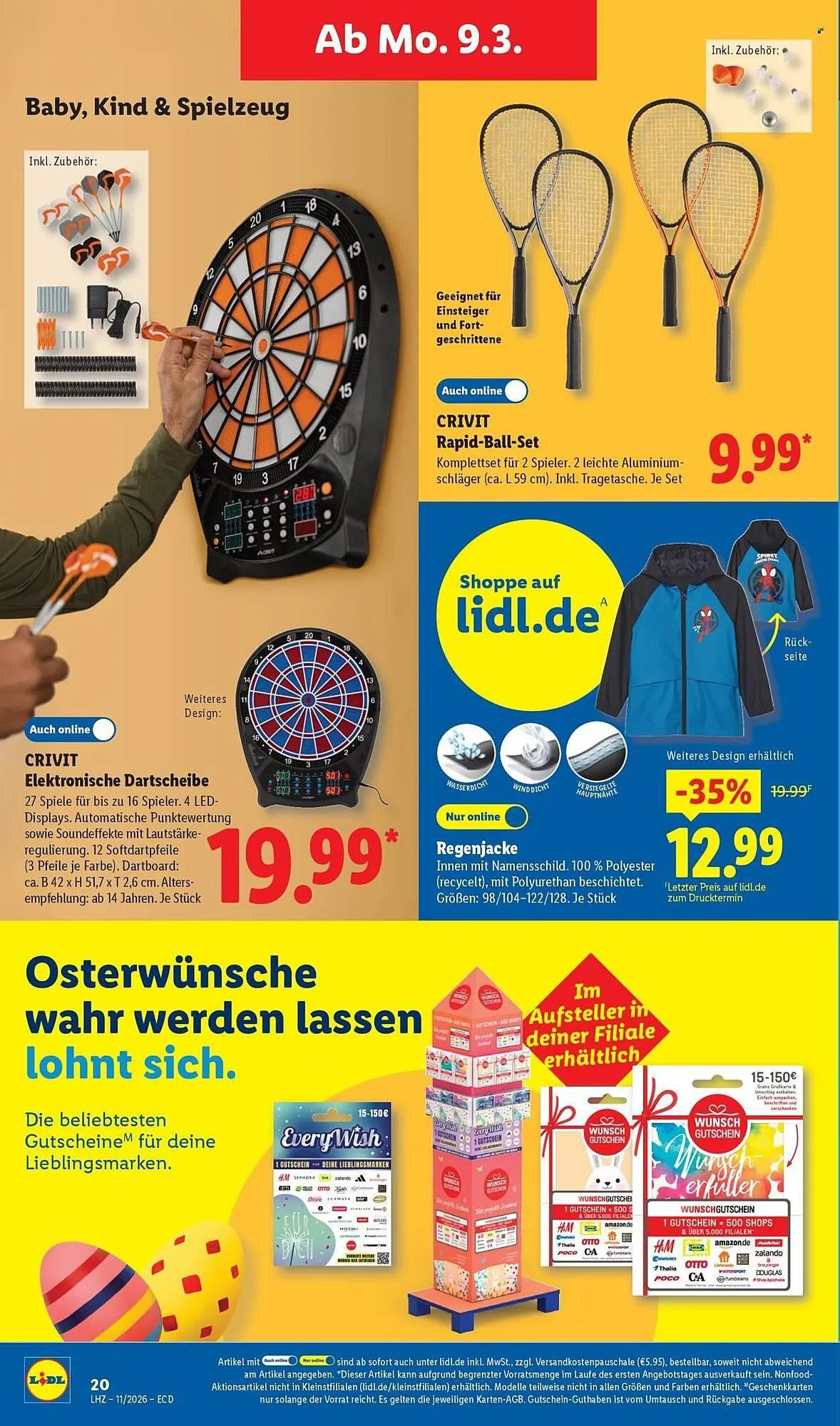 Lidl Prospekt von 9. März bis 14. März 2026 - Prospekt seite 10