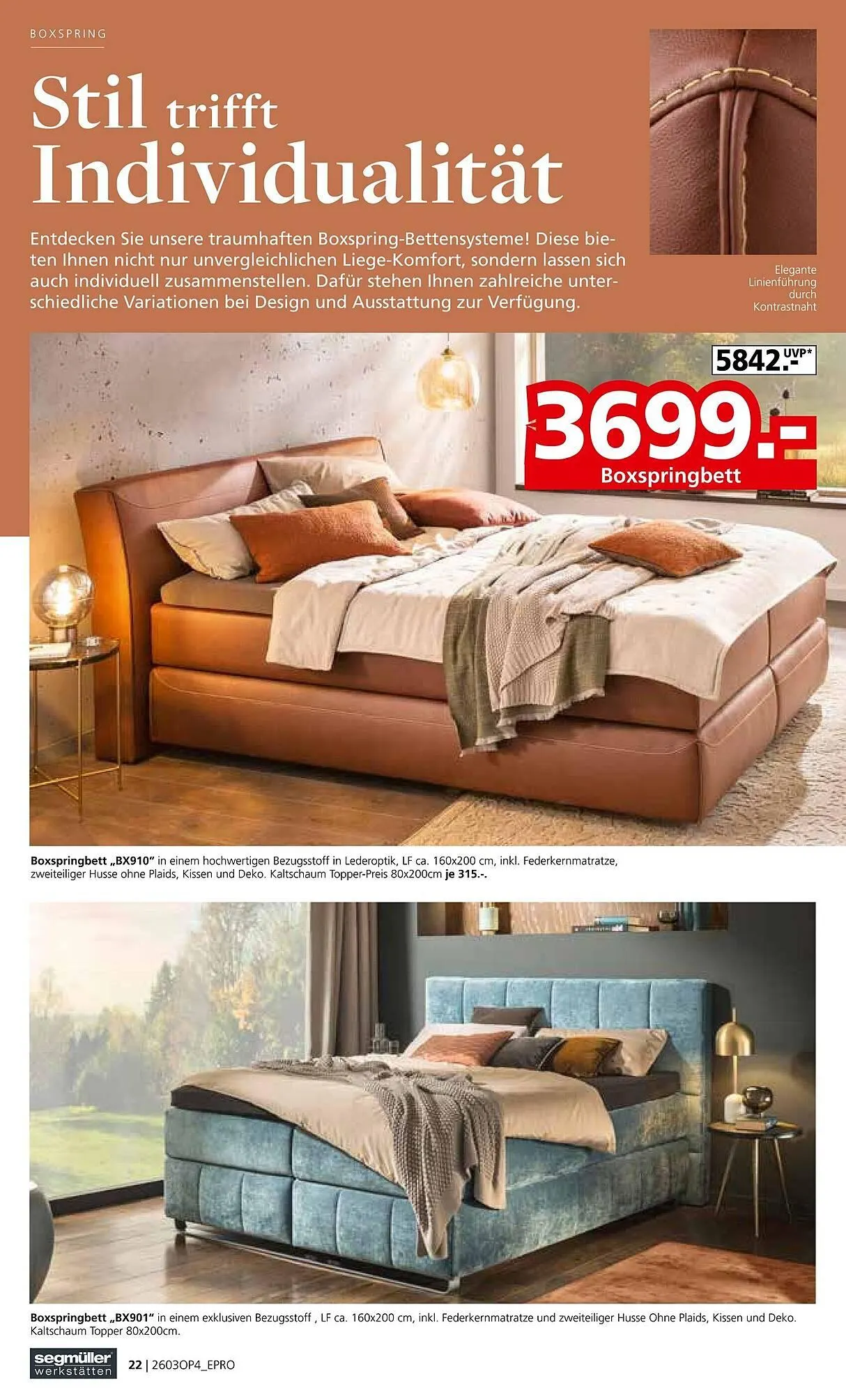 Segmüller Prospekt von 1. März bis 30. April 2026 - Prospekt seite 22