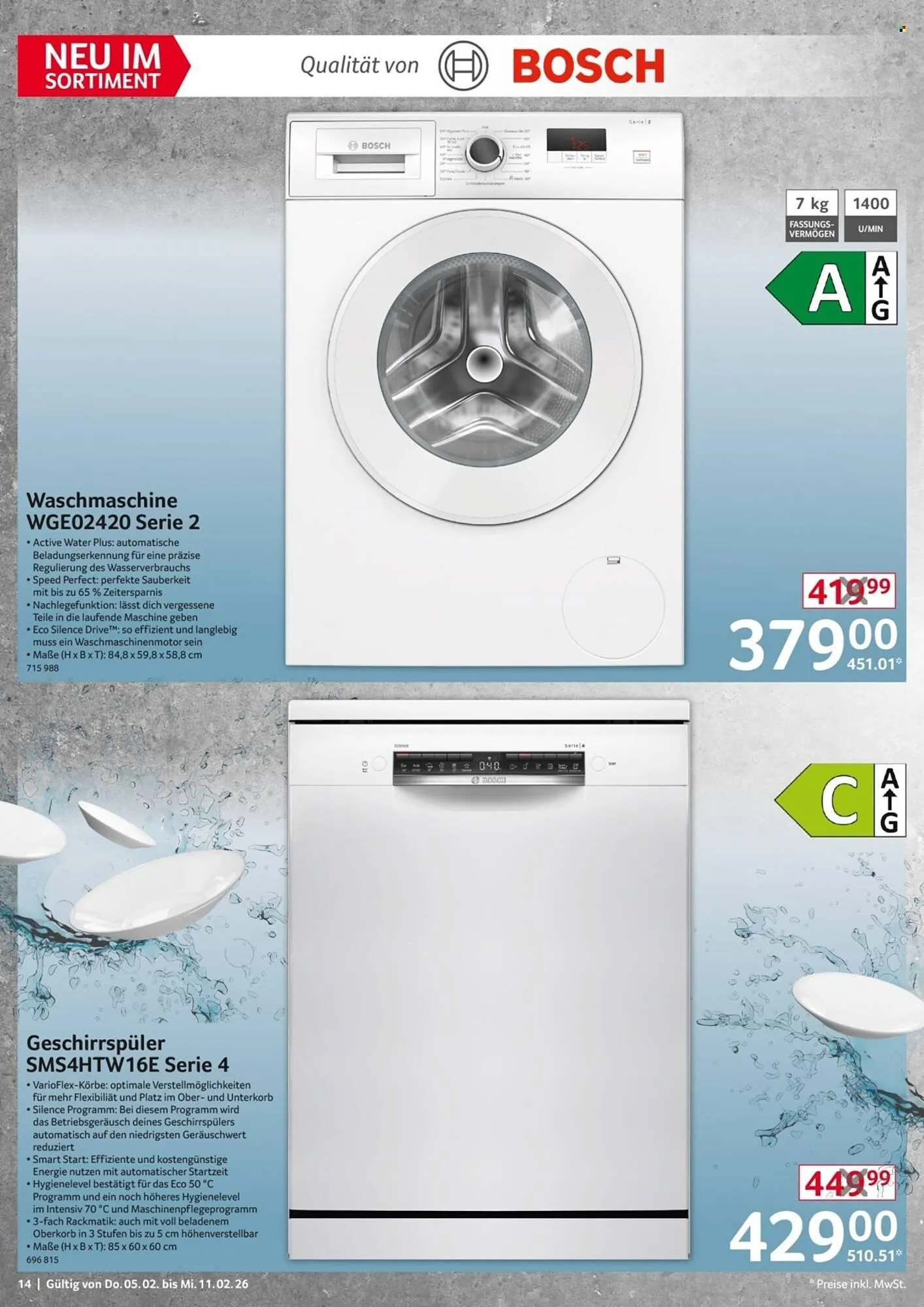 Selgros Prospekt von 5. Februar bis 11. Februar 2026 - Prospekt seite 14