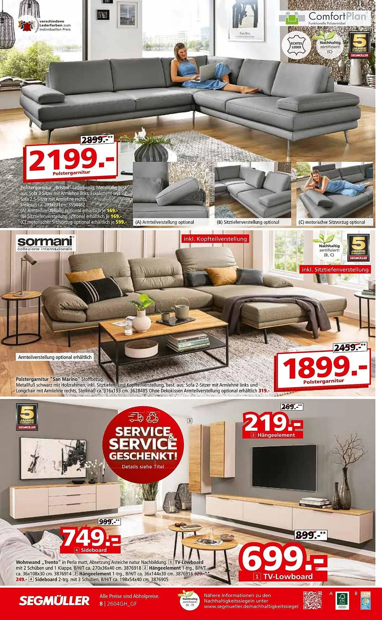 Segmüller Prospekt von 4. April bis 25. April 2026 - Prospekt seite 14