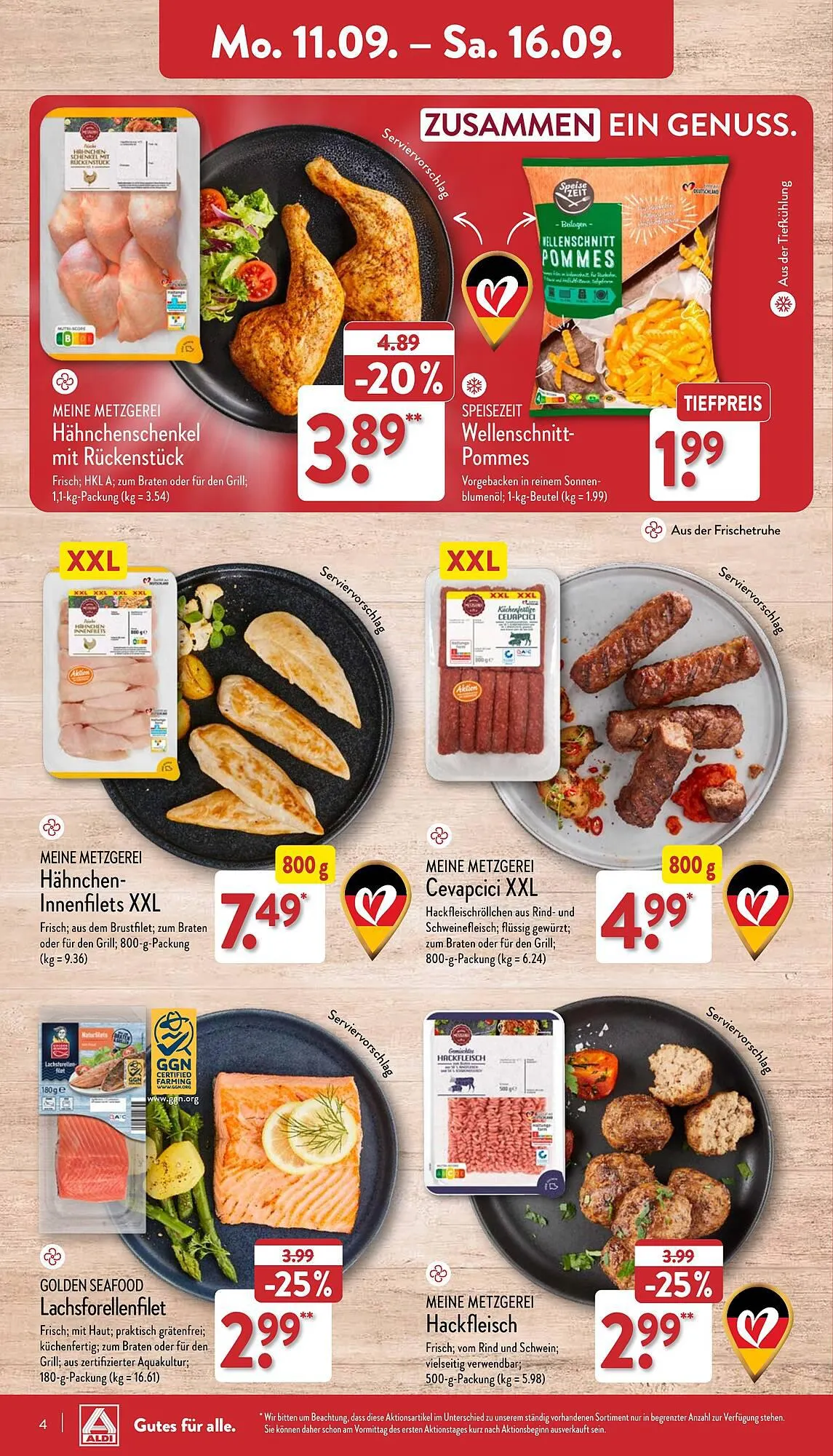 Aldi Duitsland Folder van 14 september tot 20 september 2023 - Folder pagina 4