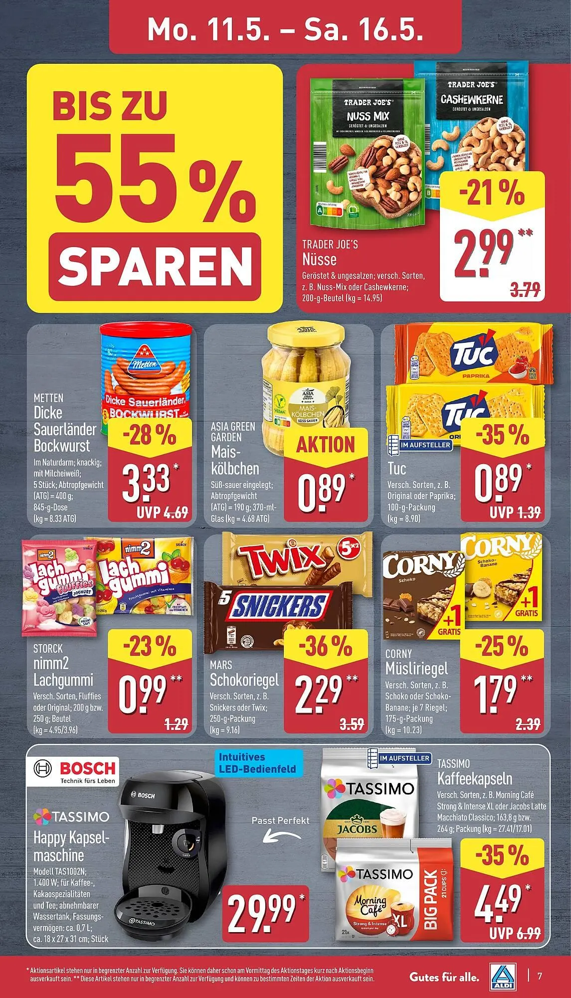 Aldi Nord Prospekt von 11. Mai bis 16. Mai 2026 - Prospekt seite 7