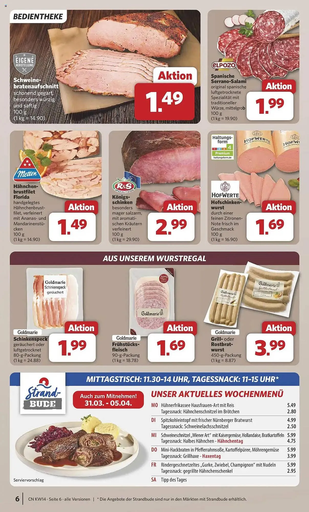 Combi Prospekt von 31. März bis 5. April 2025 - Prospekt seite 6