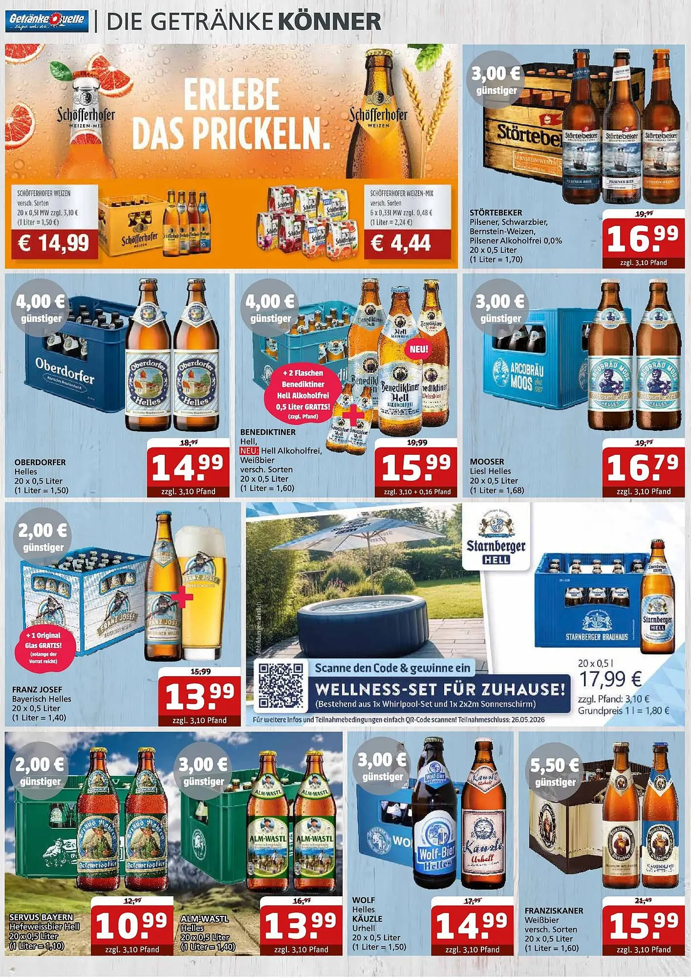Getränke Quelle Prospekt von 27. April bis 9. Mai 2026 - Prospekt seite 2