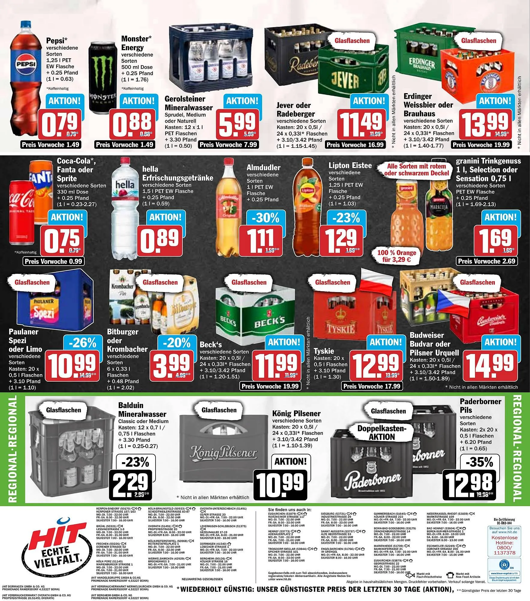HIT Prospekt von 29. Dezember bis 3. Januar 2026 - Prospekt seite 23