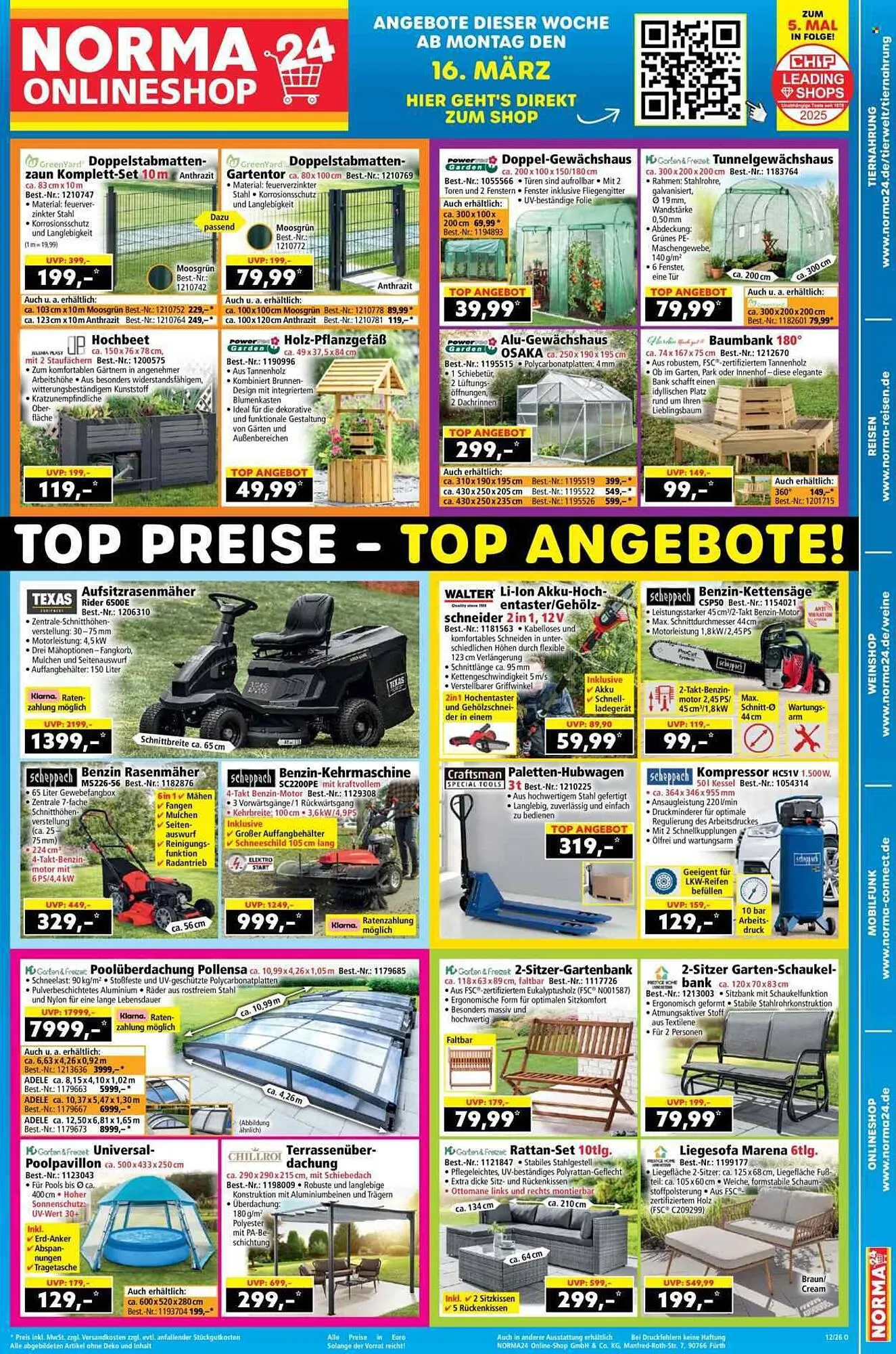 Norma Prospekt von 16. März bis 22. März 2026 - Prospekt seite 19