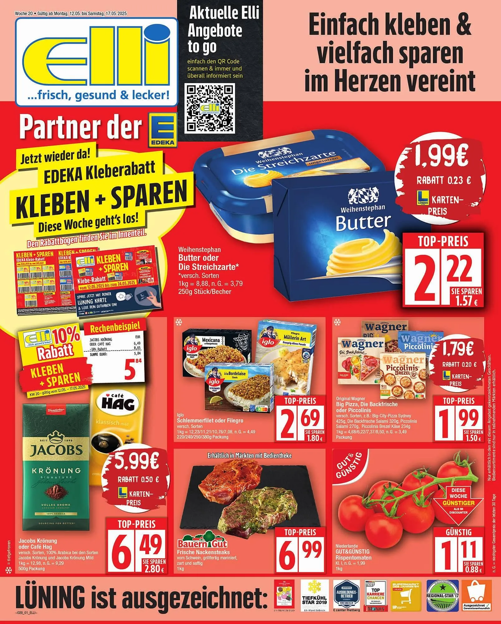 Elli Markt Prospekt von 12. Mai bis 17. Mai 2025 - Prospekt seite 1