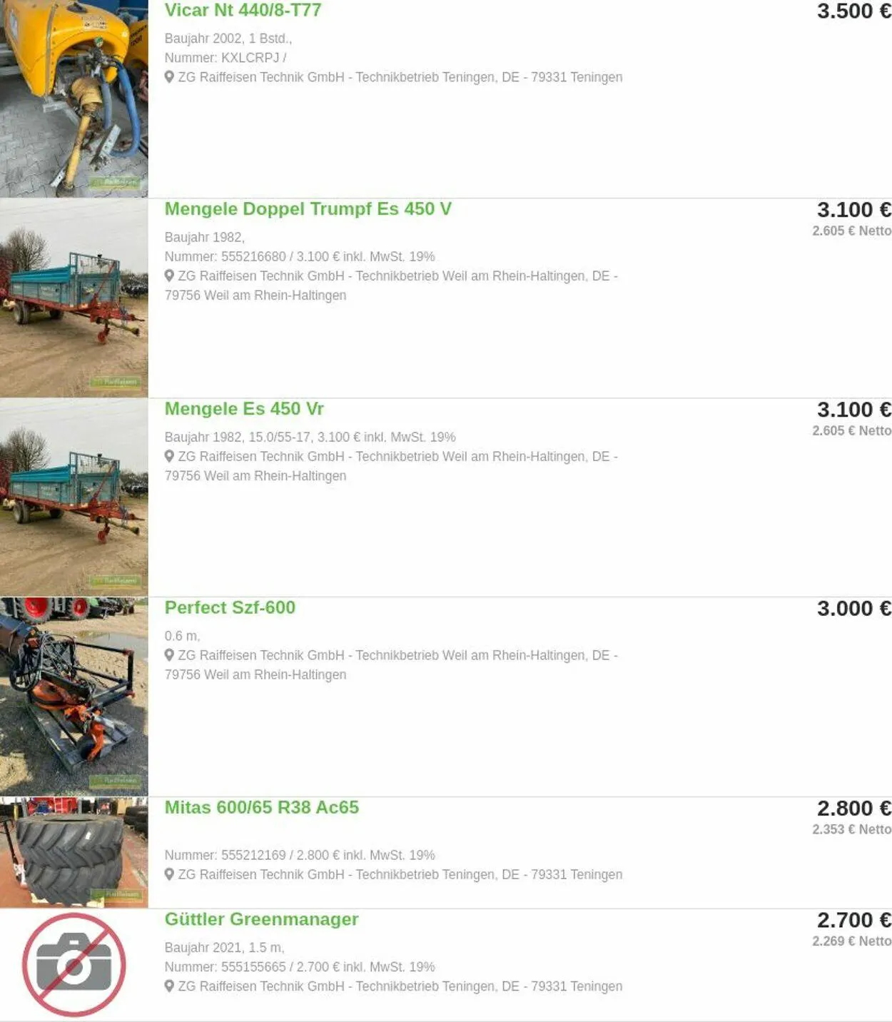 ZG Raiffeisen Aktueller Prospekt von 14. April bis 23. April 2025 - Prospekt seite 31