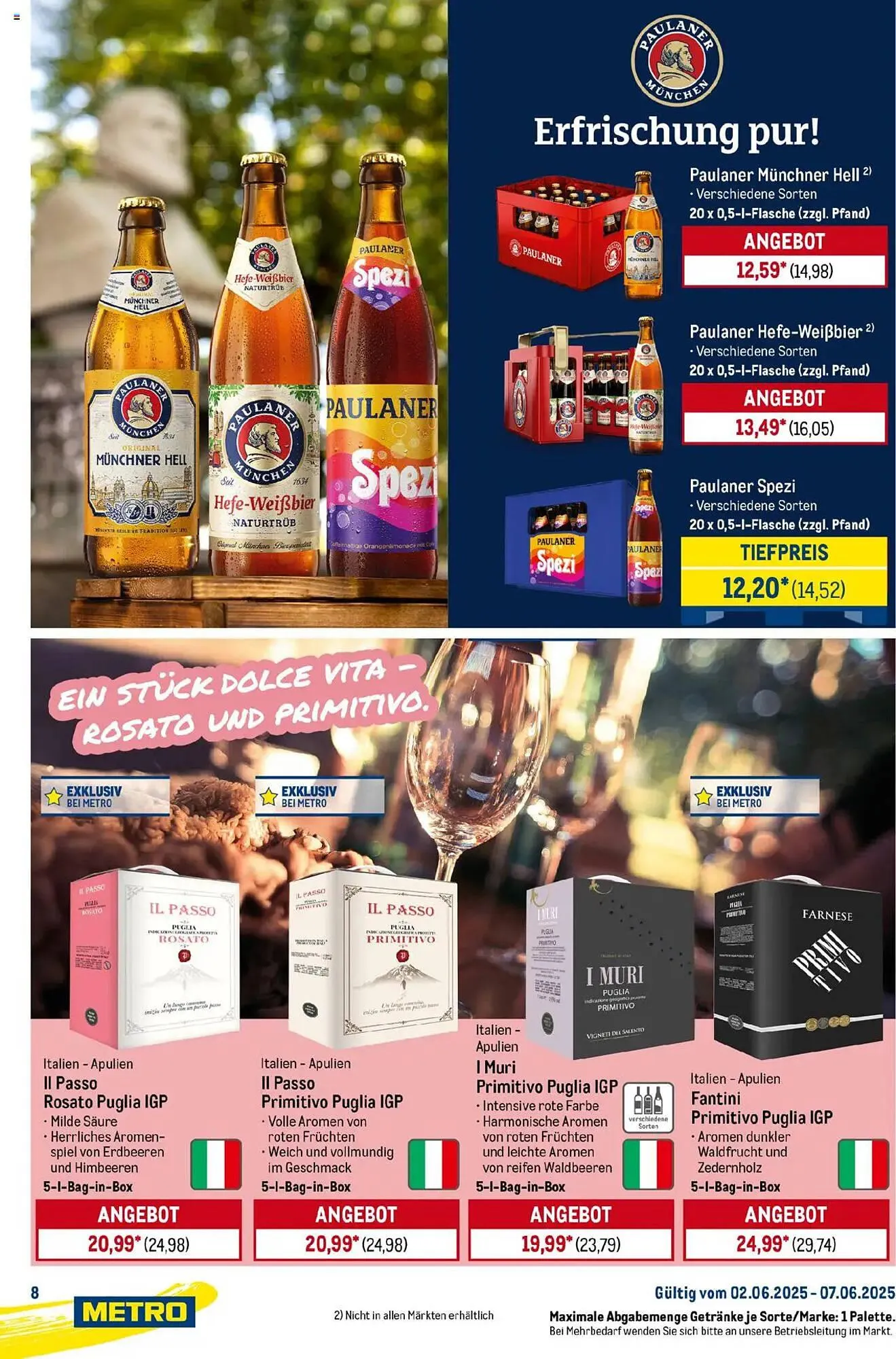 METRO Prospekt von 2. Juni bis 7. Juni 2025 - Prospekt seite 8