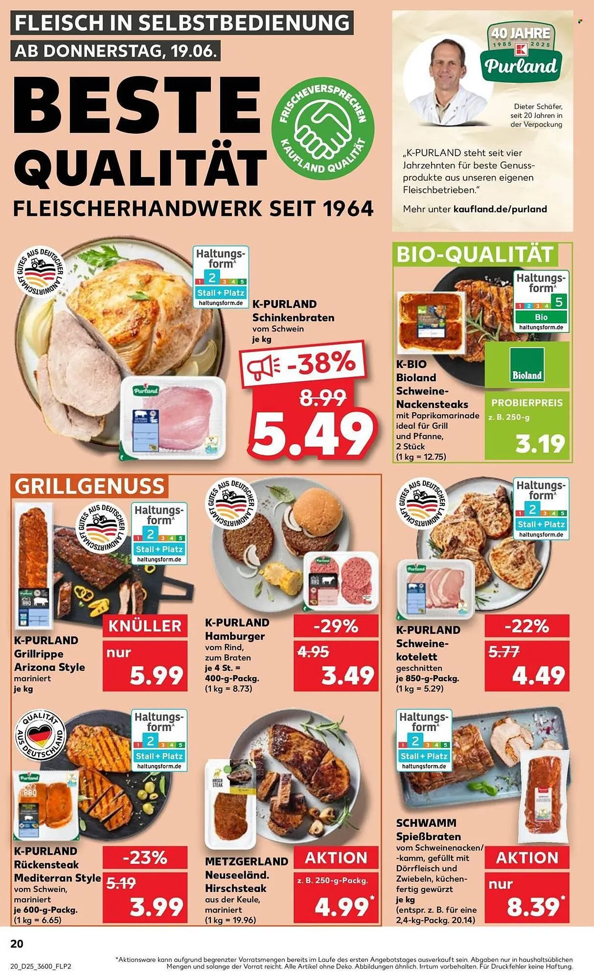 Kaufland Prospekt von 19. Juni bis 25. Juni 2025 - Prospekt seite 20