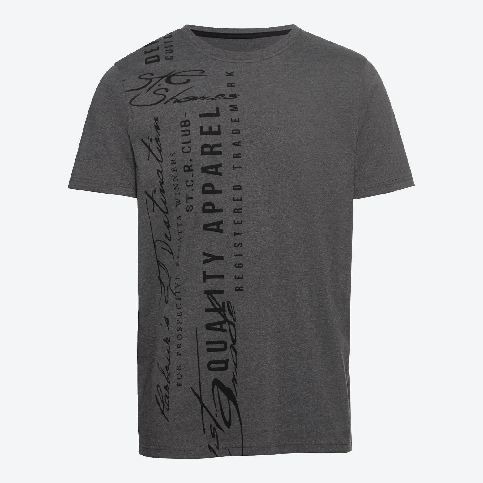 Herren-T-Shirt mit Rundhalsausschnitt