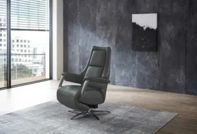 Echt Leder Relaxsessel #340 mit Motoren