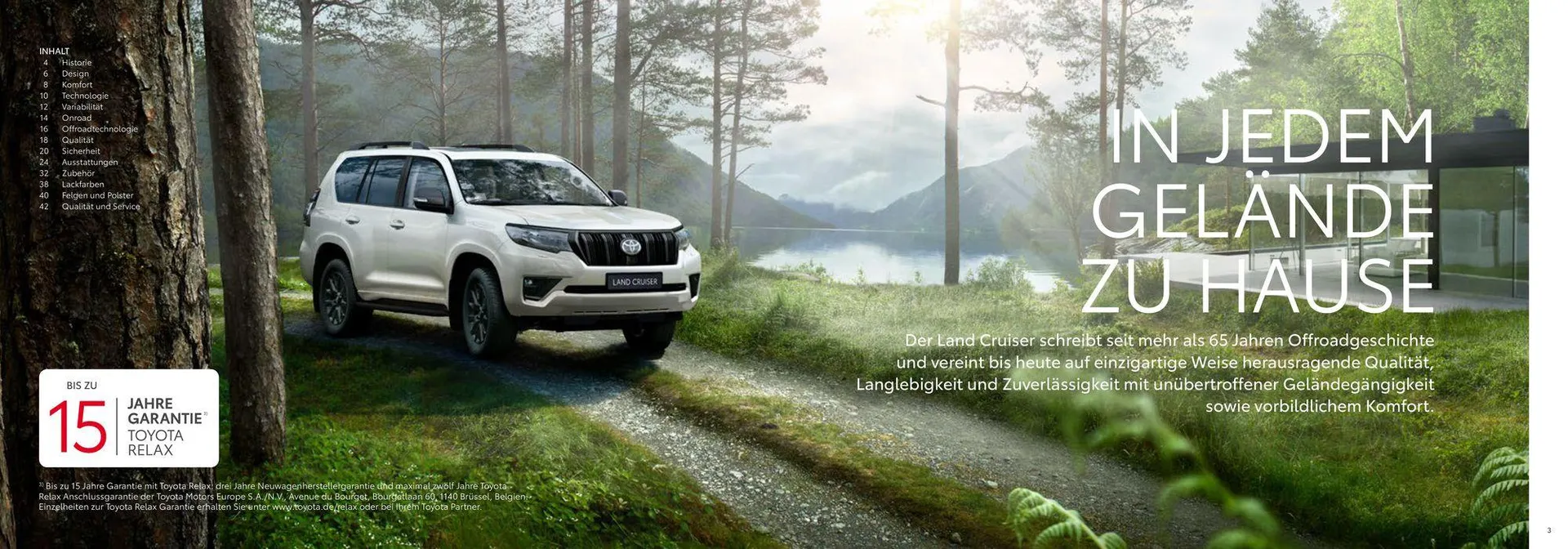 Toyota Land Cruiser von 15. Mai bis 15. Mai 2025 - Prospekt seite 2