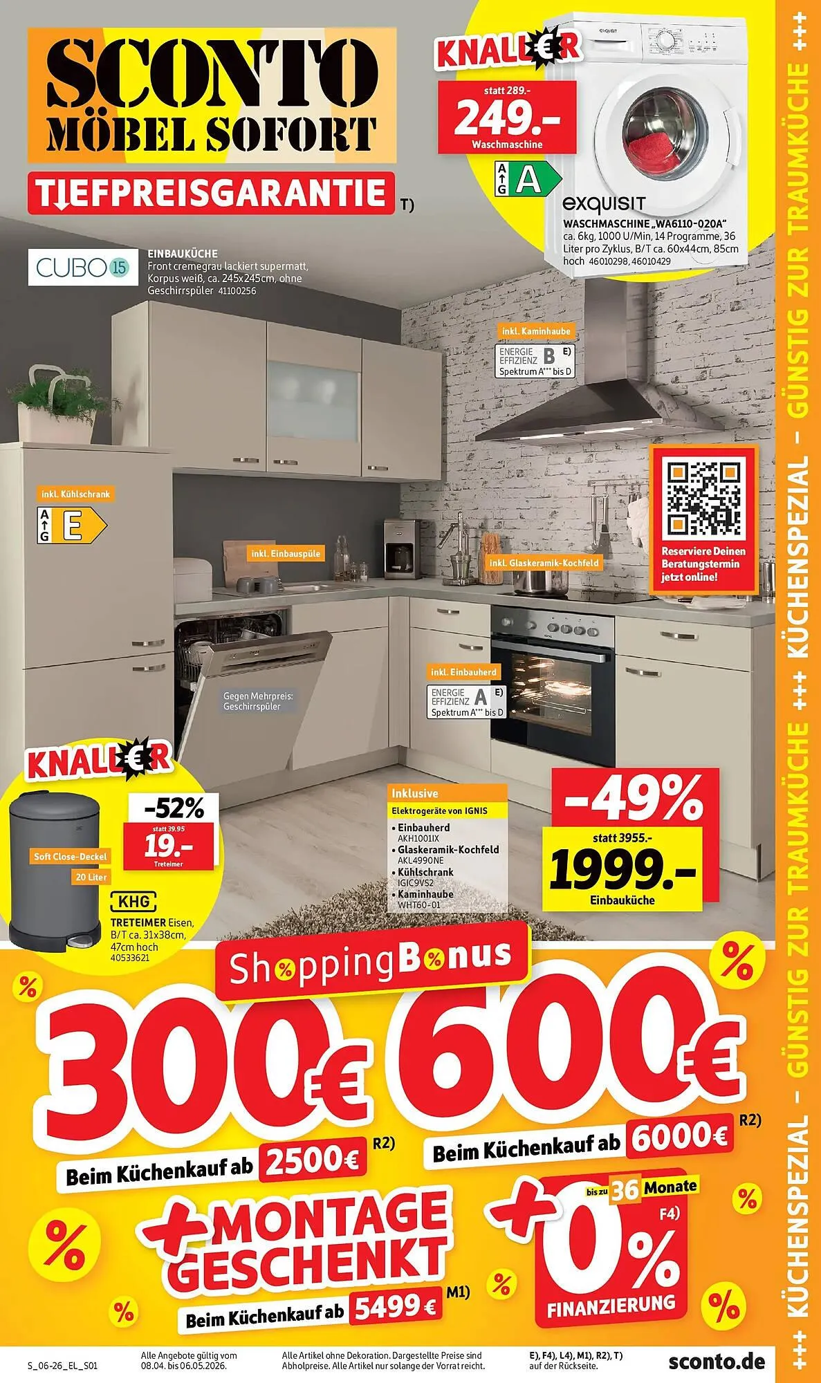 SCONTO Prospekt von 7. April bis 6. Mai 2026 - Prospekt seite 1