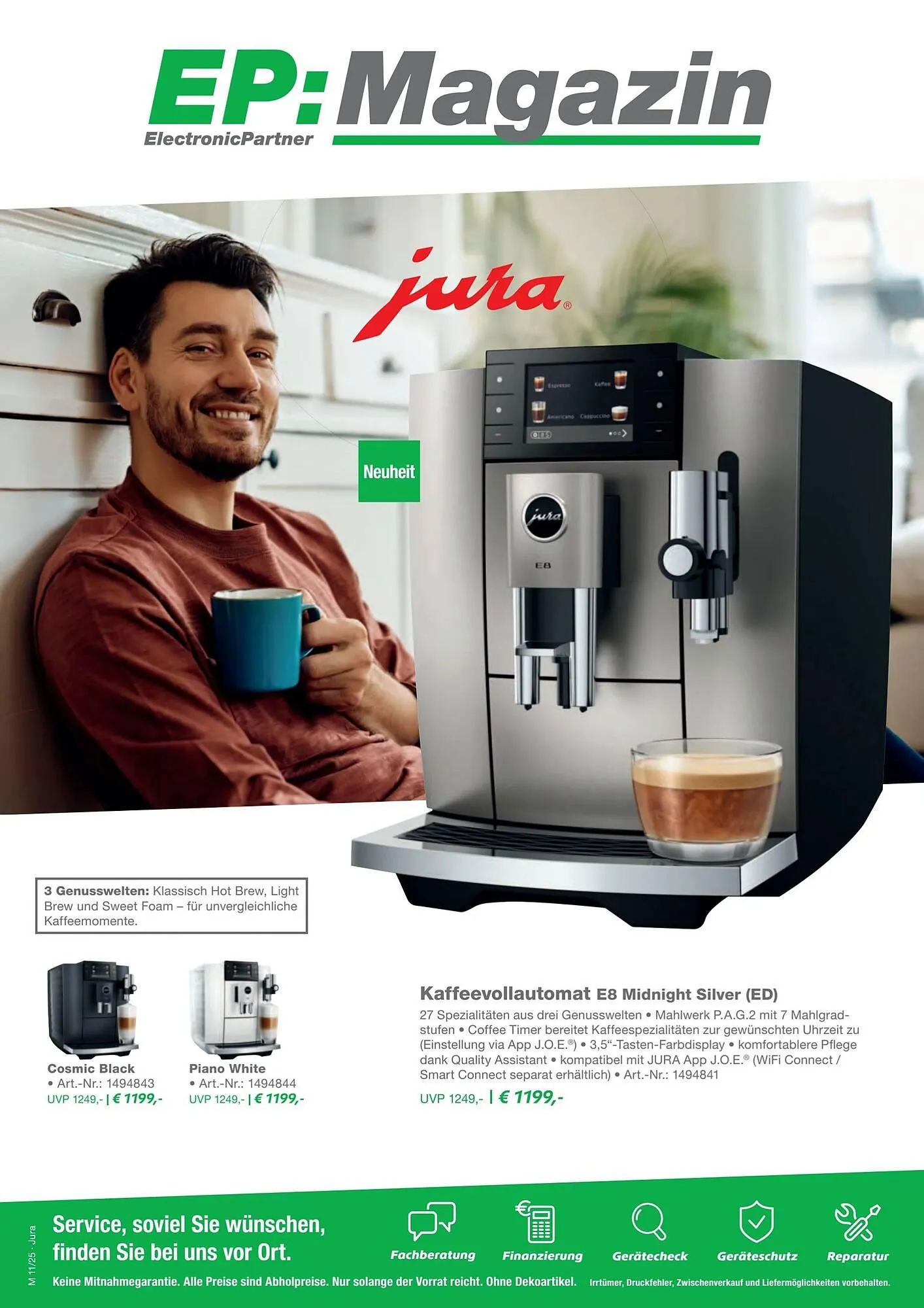 EP Prospekt von 14. November bis 1. Januar 2026 - Prospekt seite 1