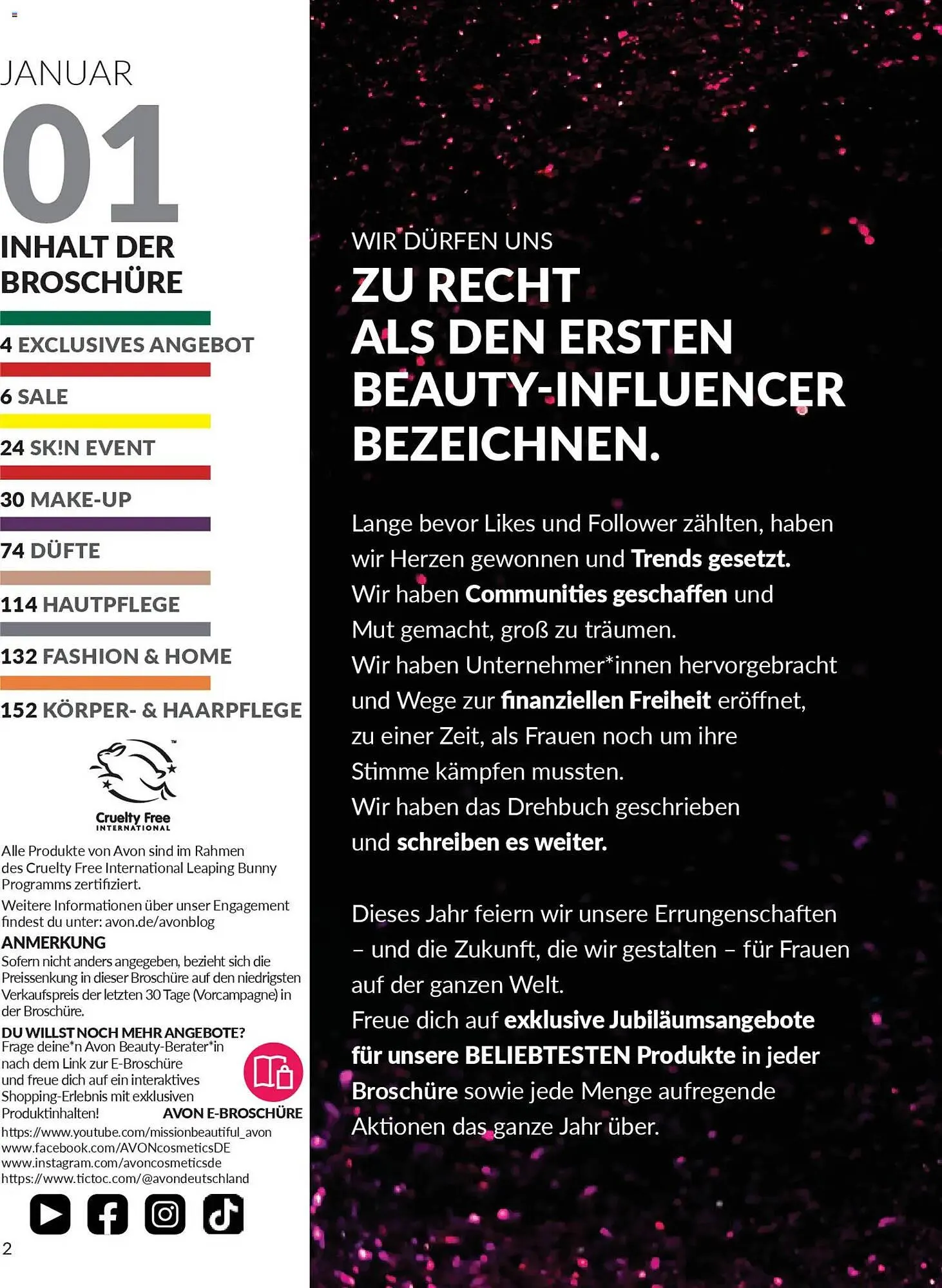 Avon Prospekt von 1. Januar bis 31. Januar 2026 - Prospekt seite 4